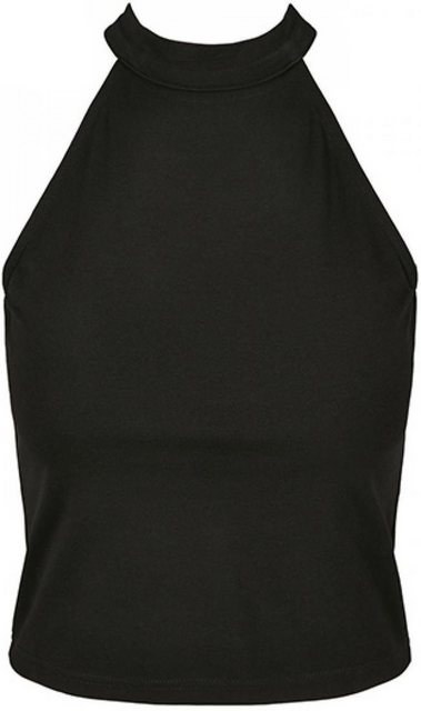 Build Your Brand Tanktop Damen Top, Turtleneck Short Top, Baumwolle mit Str günstig online kaufen