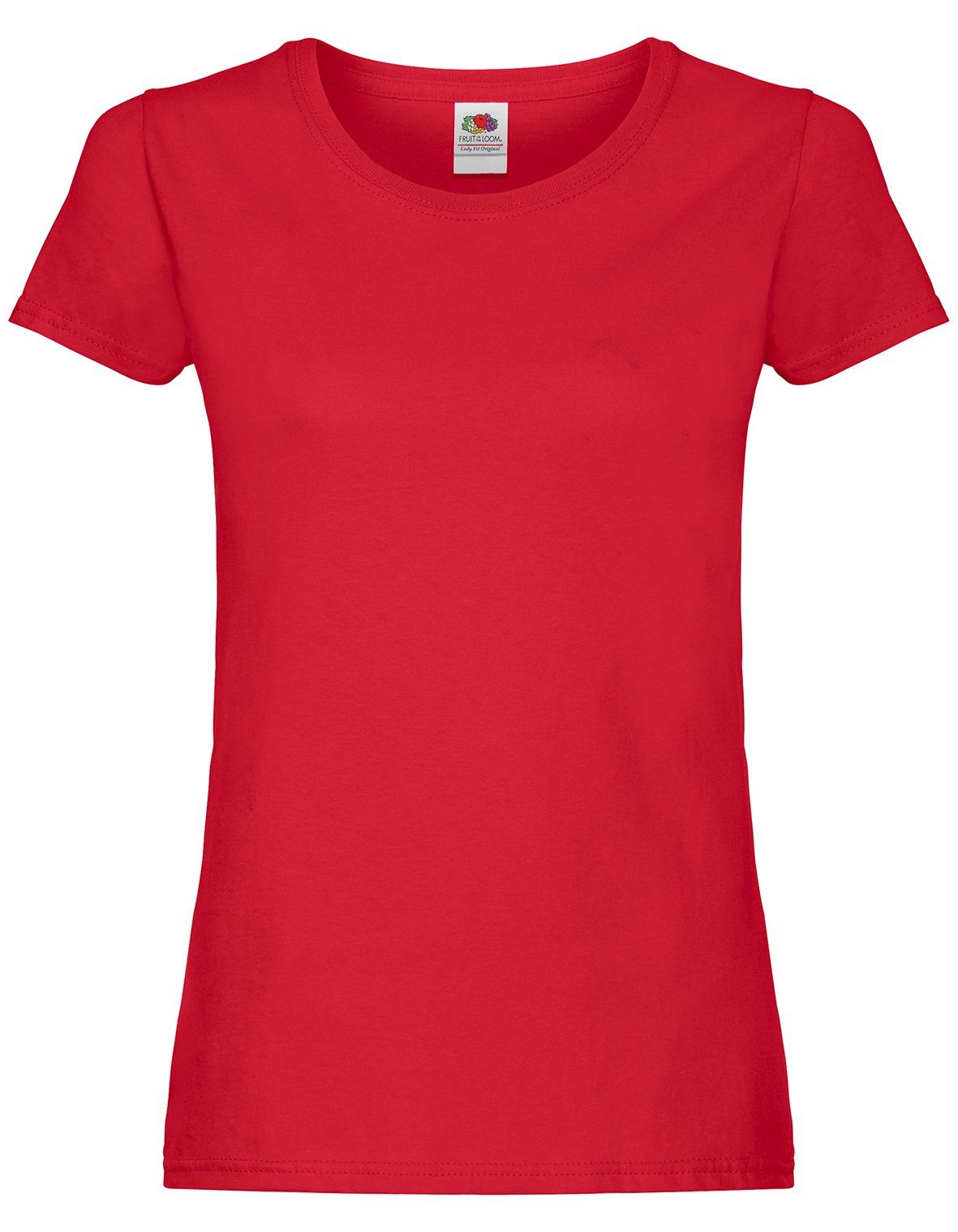 Fruit of the Loom Rundhalsshirt Fruit of the Loom Original T Lady-Fit