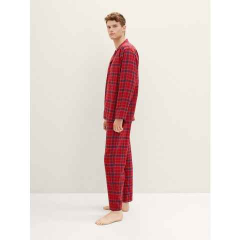 TOM TAILOR Schlafhose Pyjama mit Karomuster