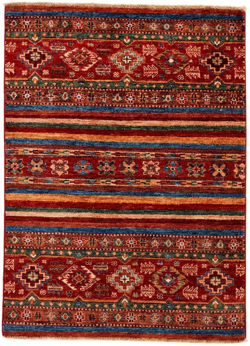 Orientteppich Arijana Shaal 86x114 Handgeknüpfter Orientteppich, Nain Trading, rechteckig, Höhe: 5 mm