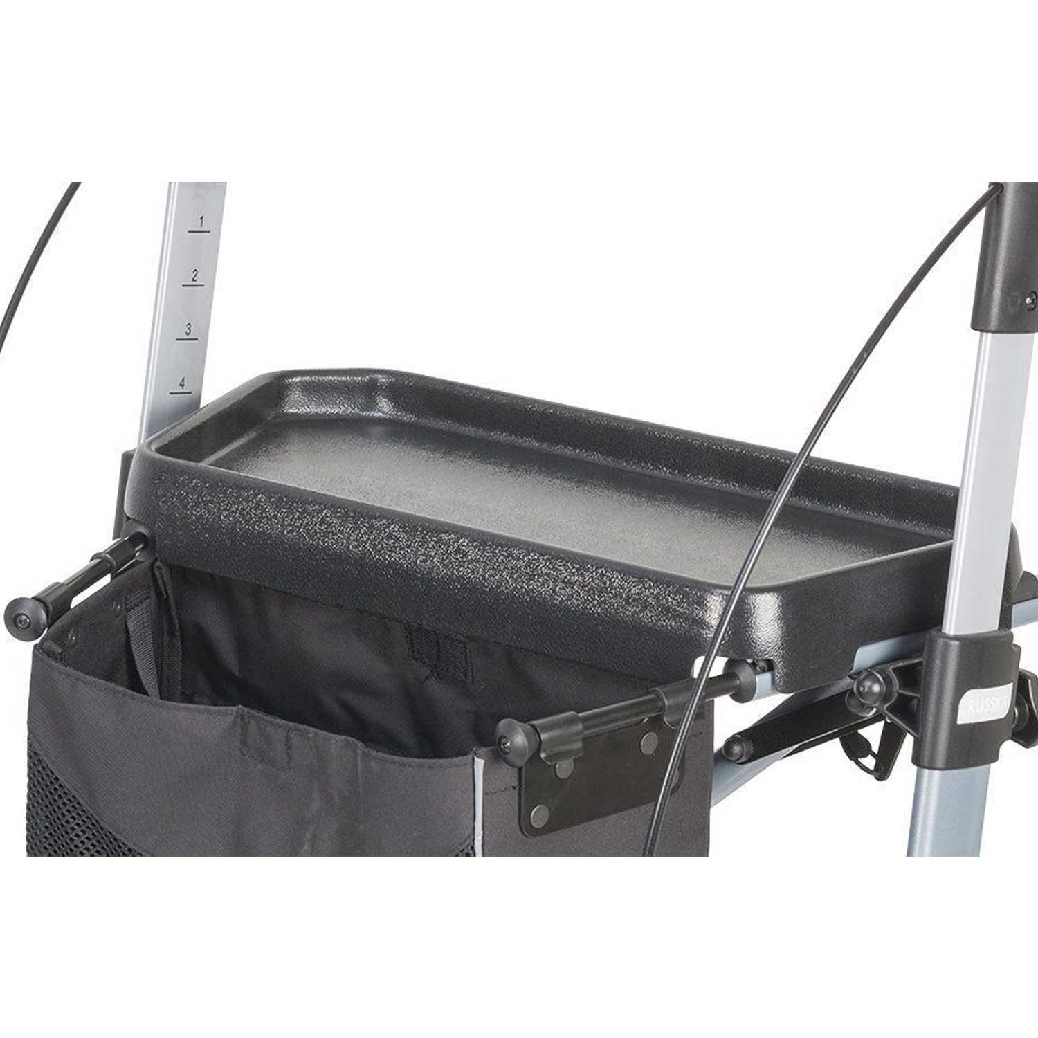 RUSSKA Tablett Russka Tablett für Rollator Vital schwarz