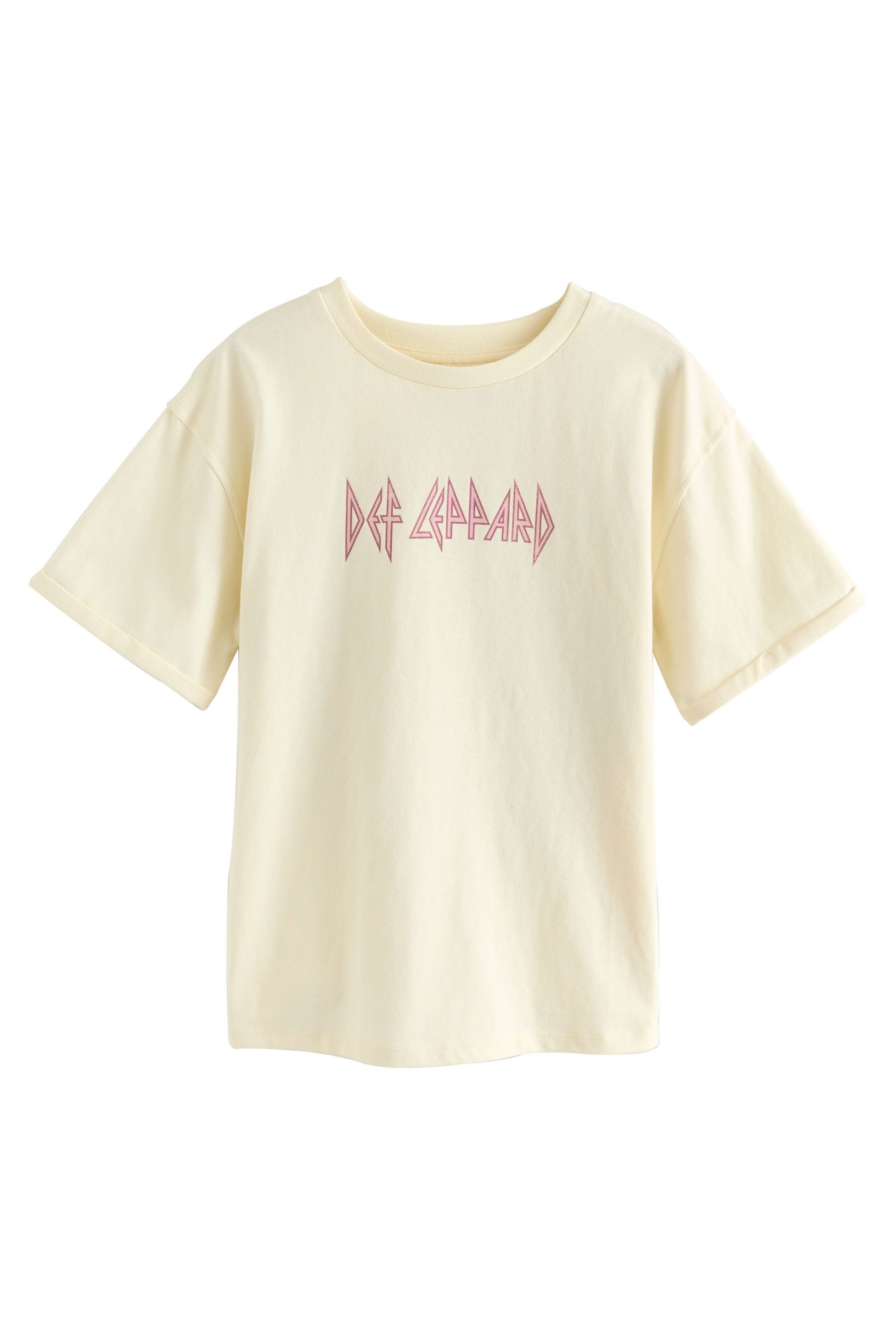 Next T-Shirt Lizensiertes Band-T-Shirt, Def Leopard (1-tlg)