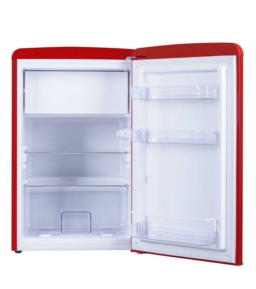 Kleiner Edelstahl-Kühlschrank zum Abstellen mit 145 L Fassungsvermögen
