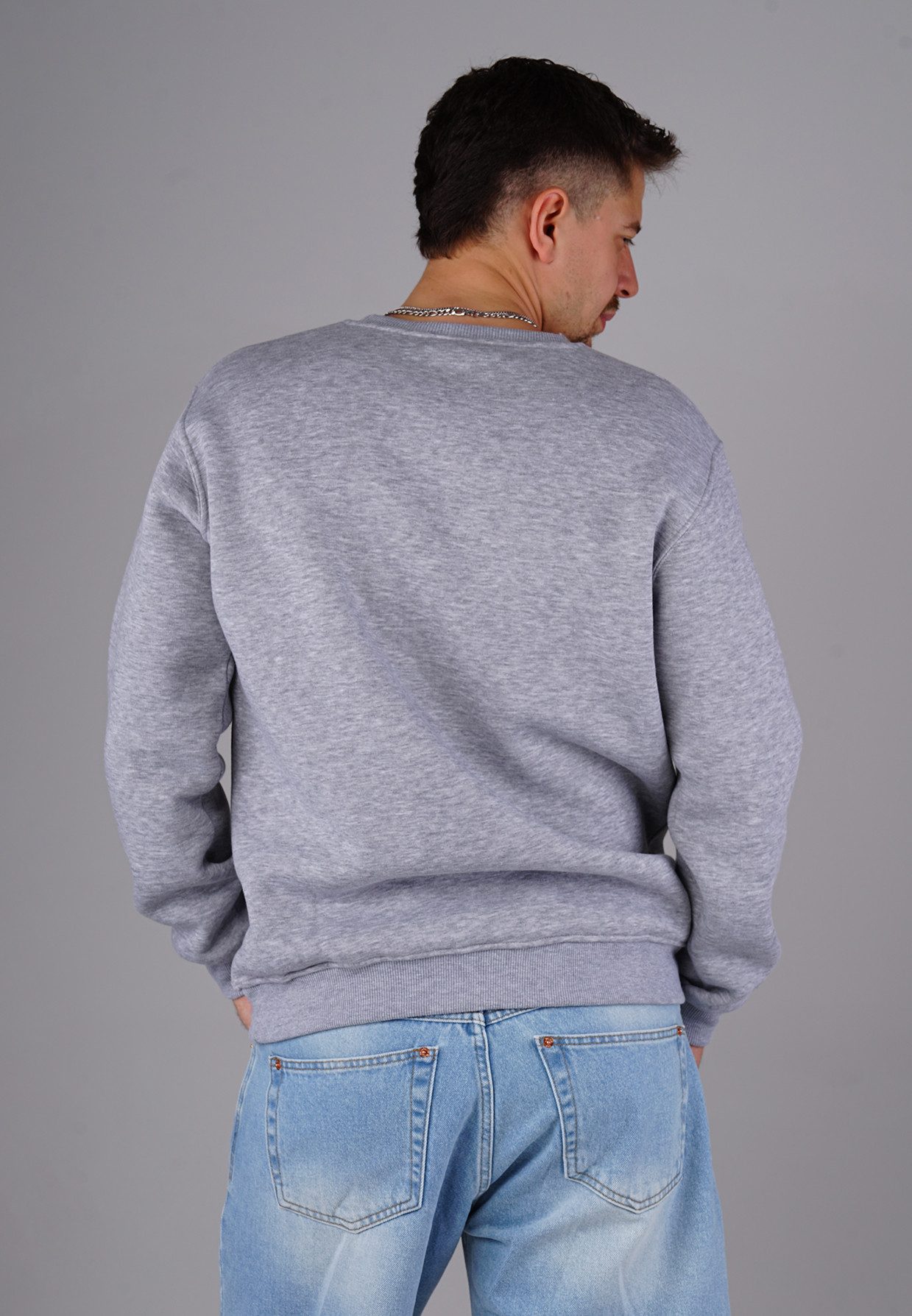 PICALDI Jeans Sweatshirt Basic (1-tlg) mit Schriftzug günstig online kaufen