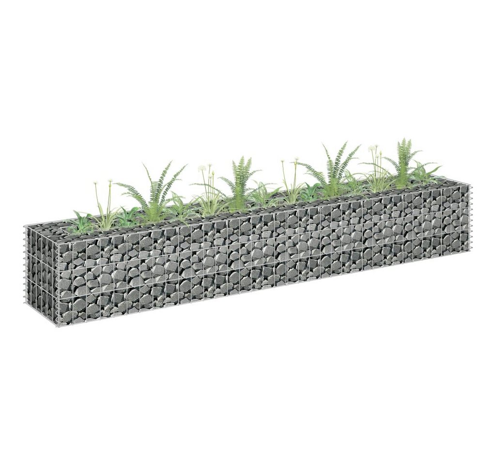 Thumbnail - vidaXL Hochbeet, Gabionen-Hochbeet Verzinkter Stahl 180×30×30 cm