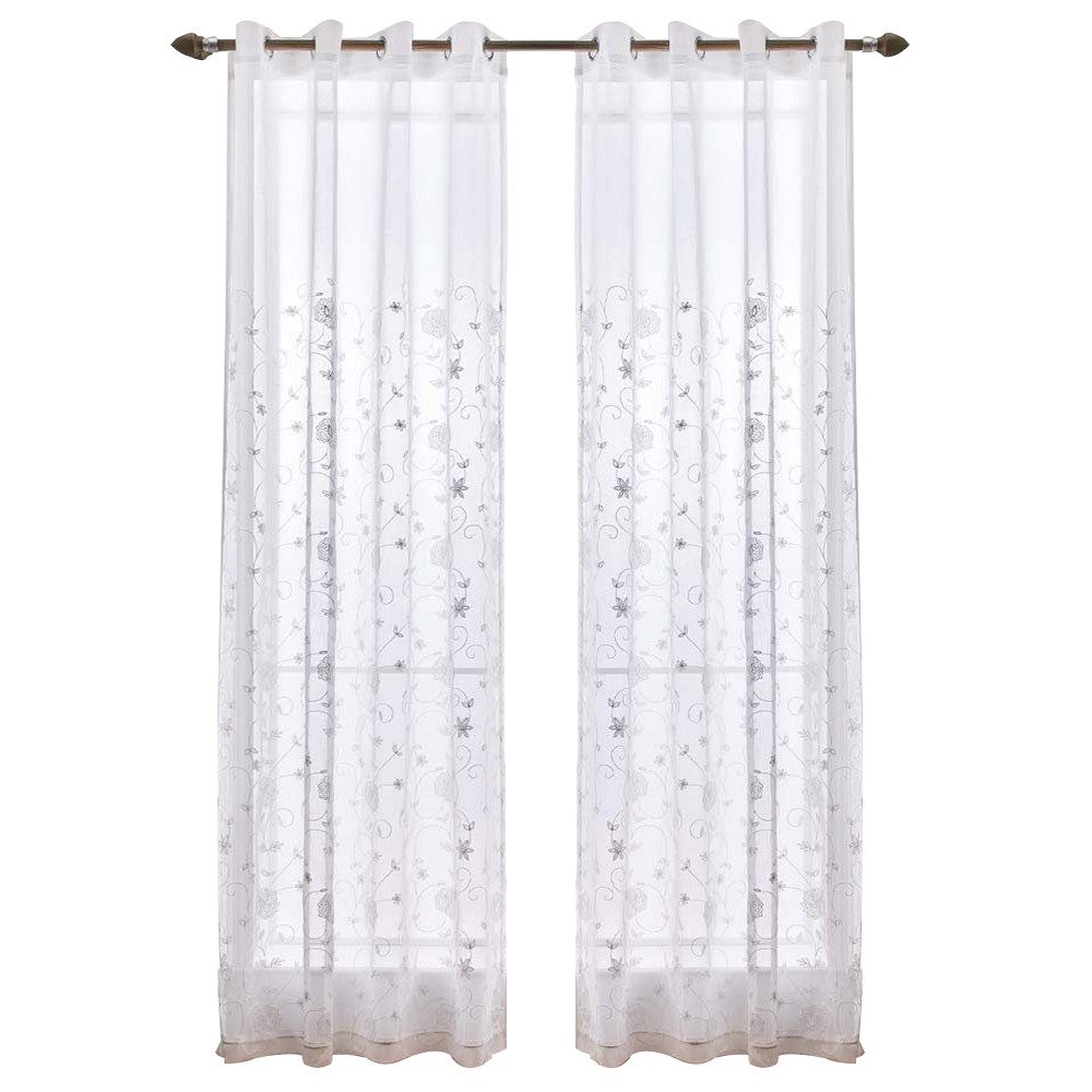 BYSURE Gardine, Ösen (2 St), transparent, günstig online kaufen