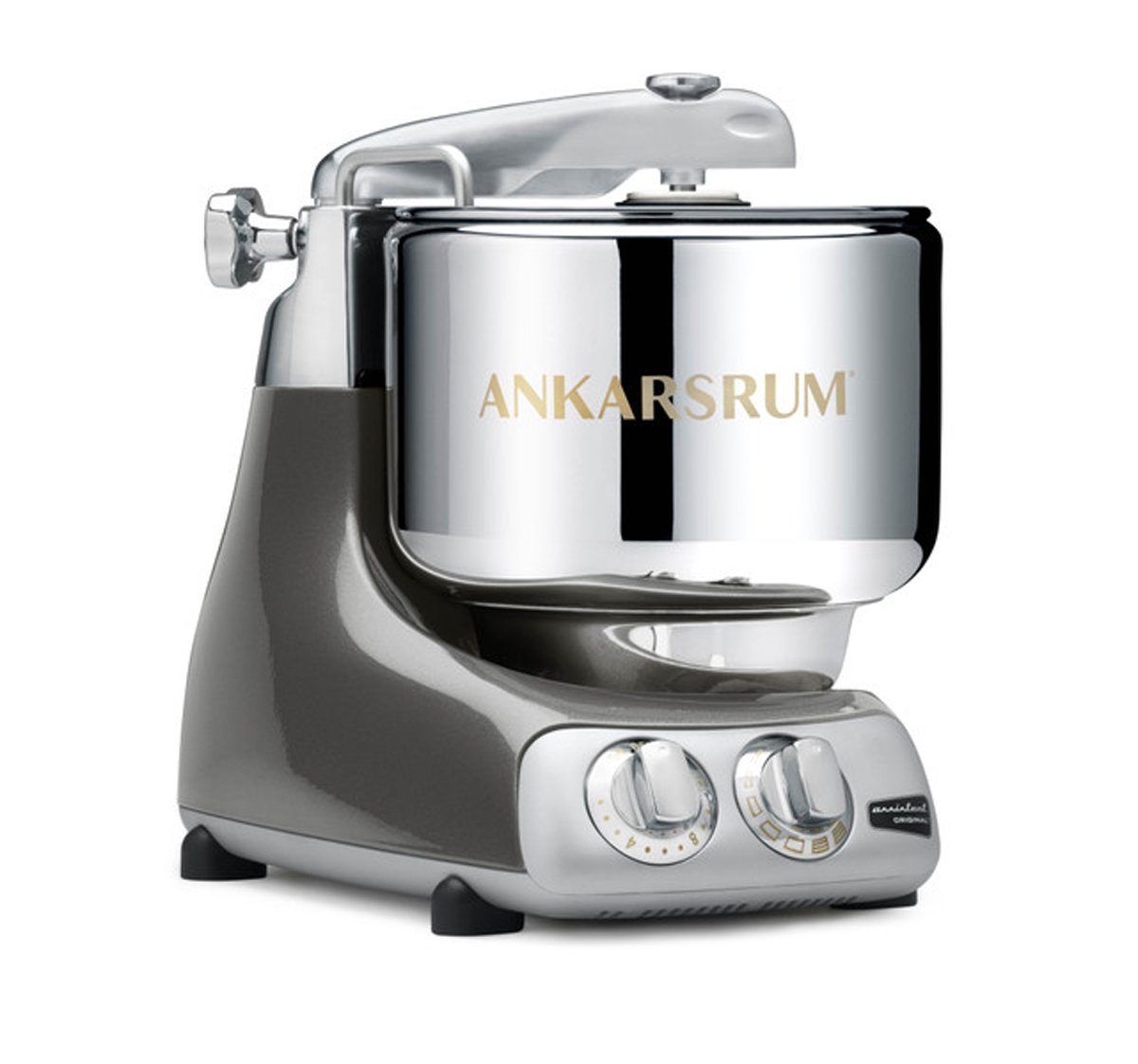 Ankarsrum Küchenmaschine, 1500 W, handgefertigt mit Liebe zum Detail & Rezeptbuch