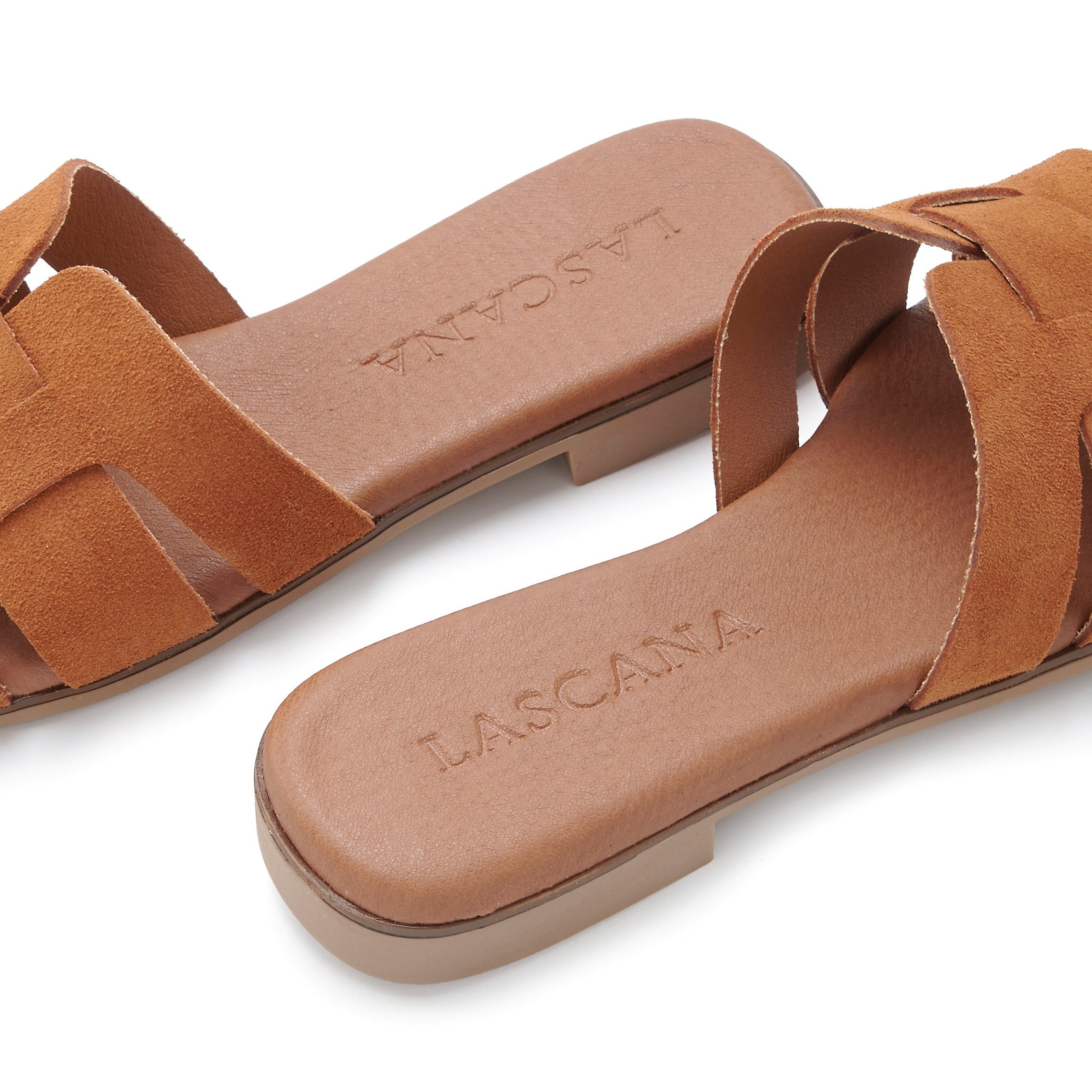 LASCANA Mule, Sandale, offener Schuh, Sommerschuh, Pantolette aus hochwertigem Leder