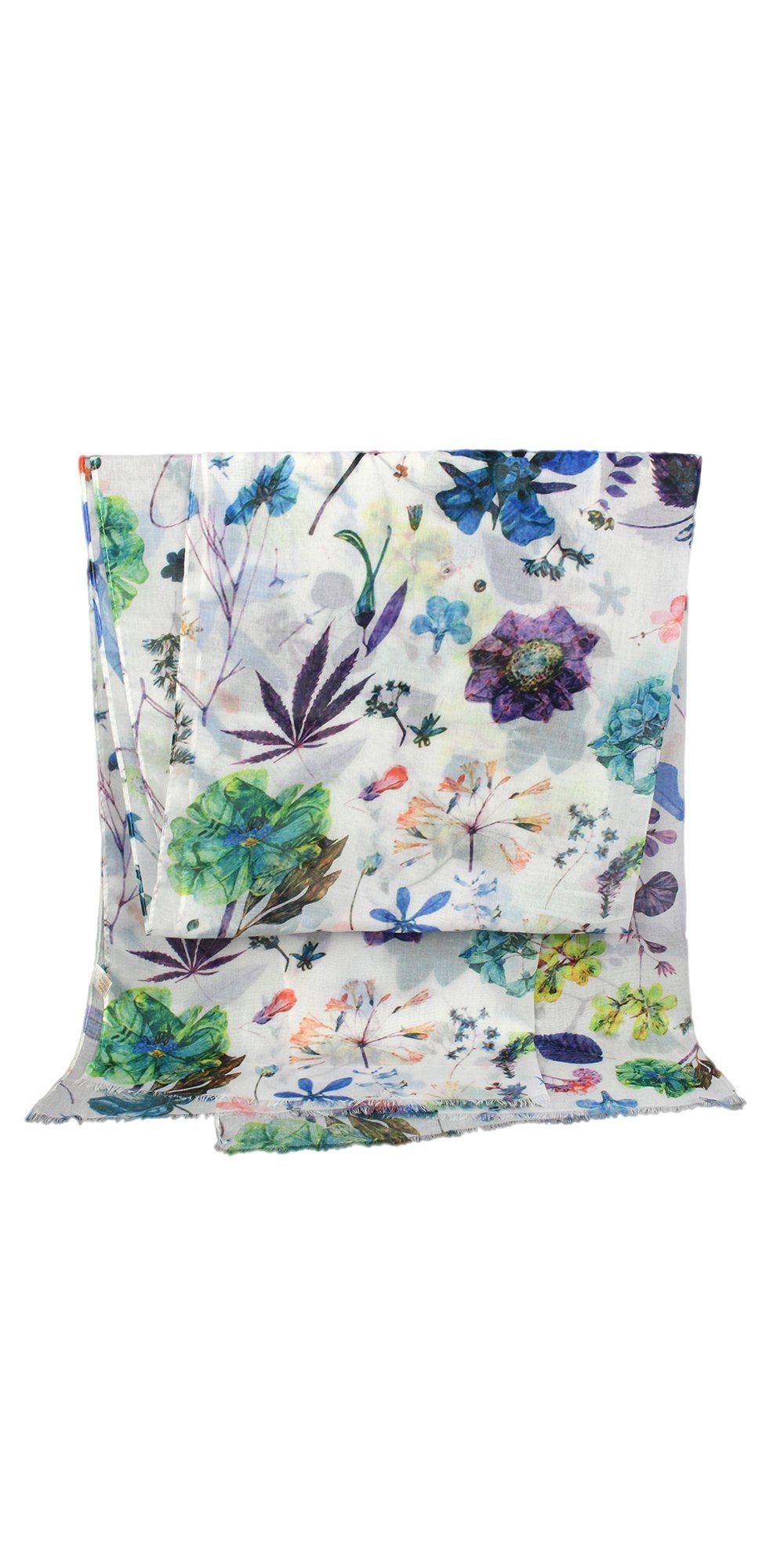 ZEBRO Modeschal Sommerschal Streublumen günstig online kaufen
