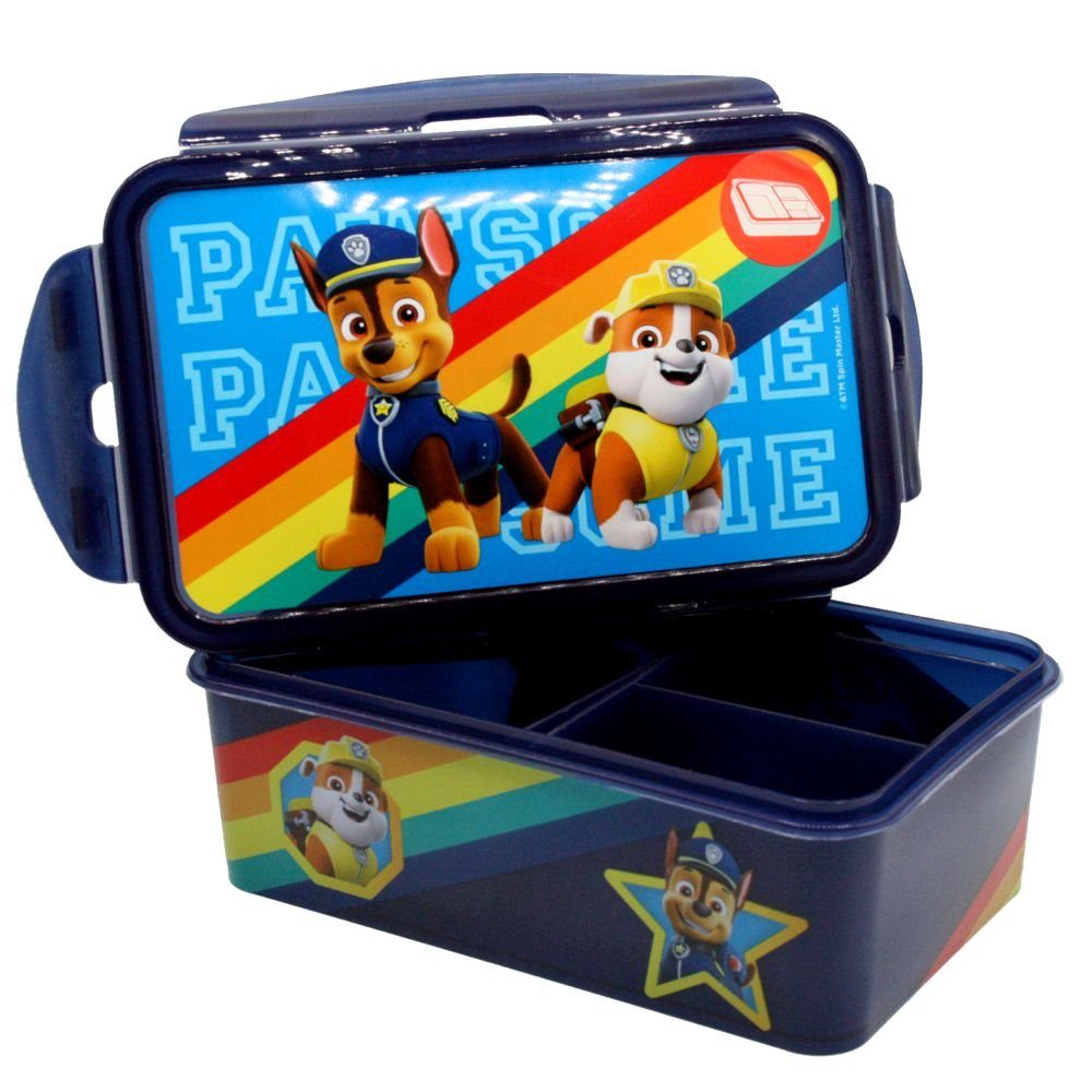 PAW PATROL Einsätzen Kinder Dose to Patrol Lunch Go Lunchbox Brotdose mit Paw Vesper