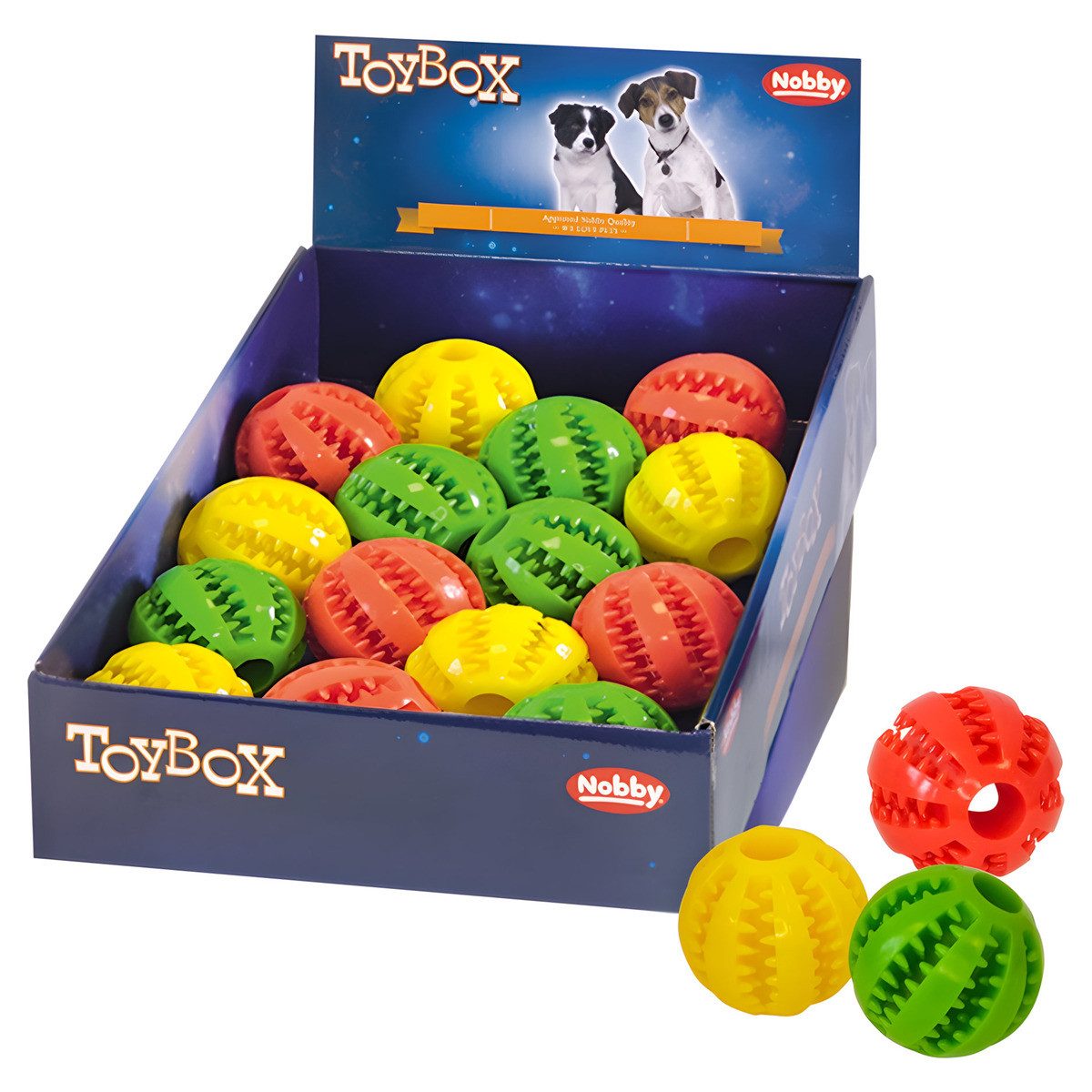 Nobby Tierball Hundespielzeug Dental Ball TPR