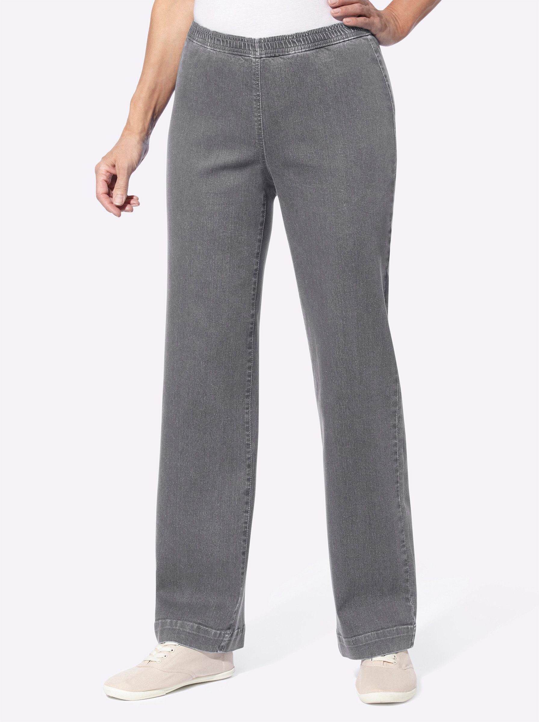 Sieh an! Bequeme Jeans Schlupfjeans günstig online kaufen