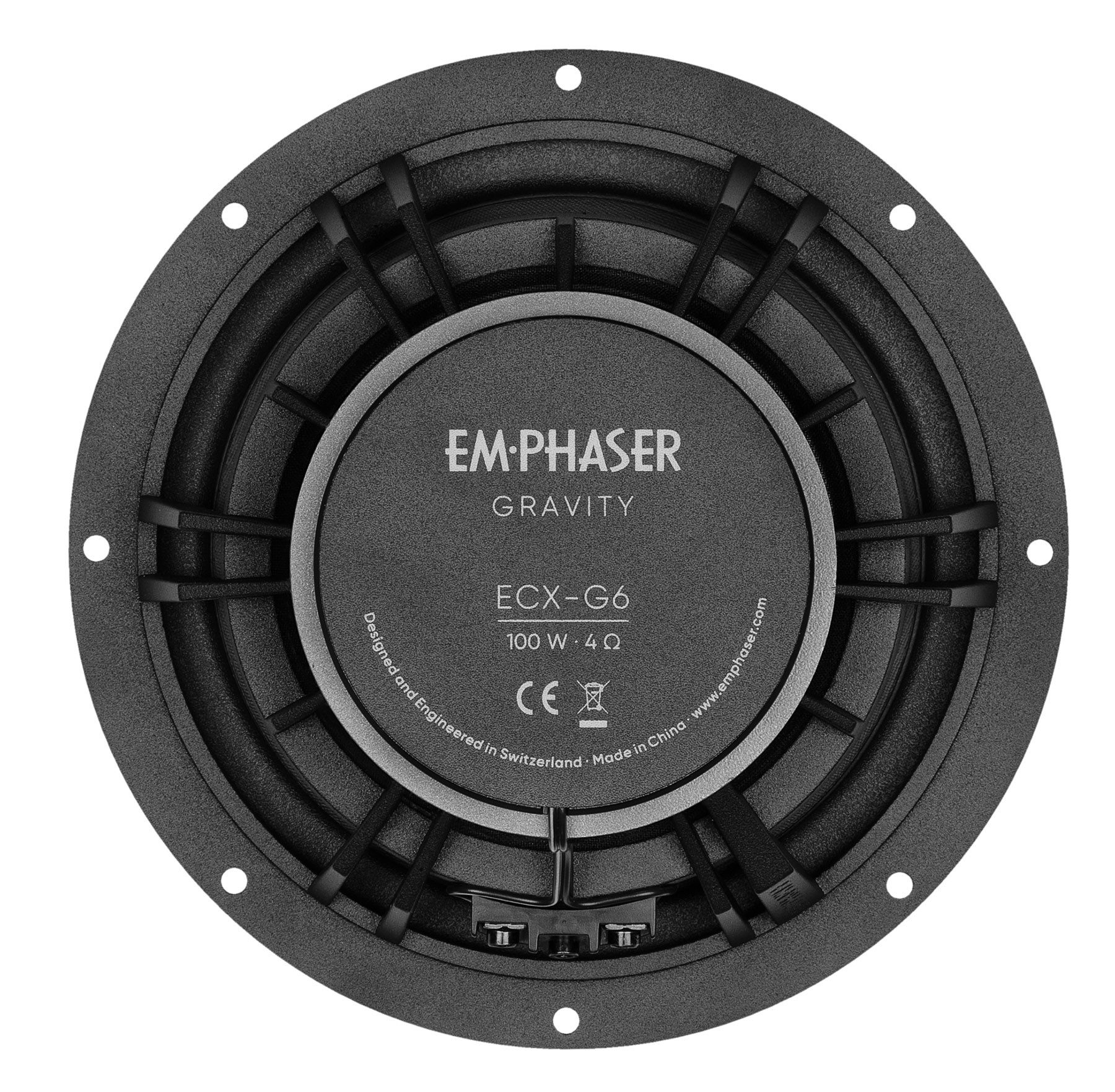 Emphaser Gravity ECX-G6, 16,5cm 2-Wege Koax Lautsprecher Auto-Lautsprecher (100 W)