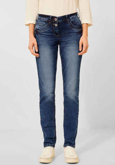 Cecil Loose-fit-Jeans »Style Scarlett« mit leichten Used-Effekten