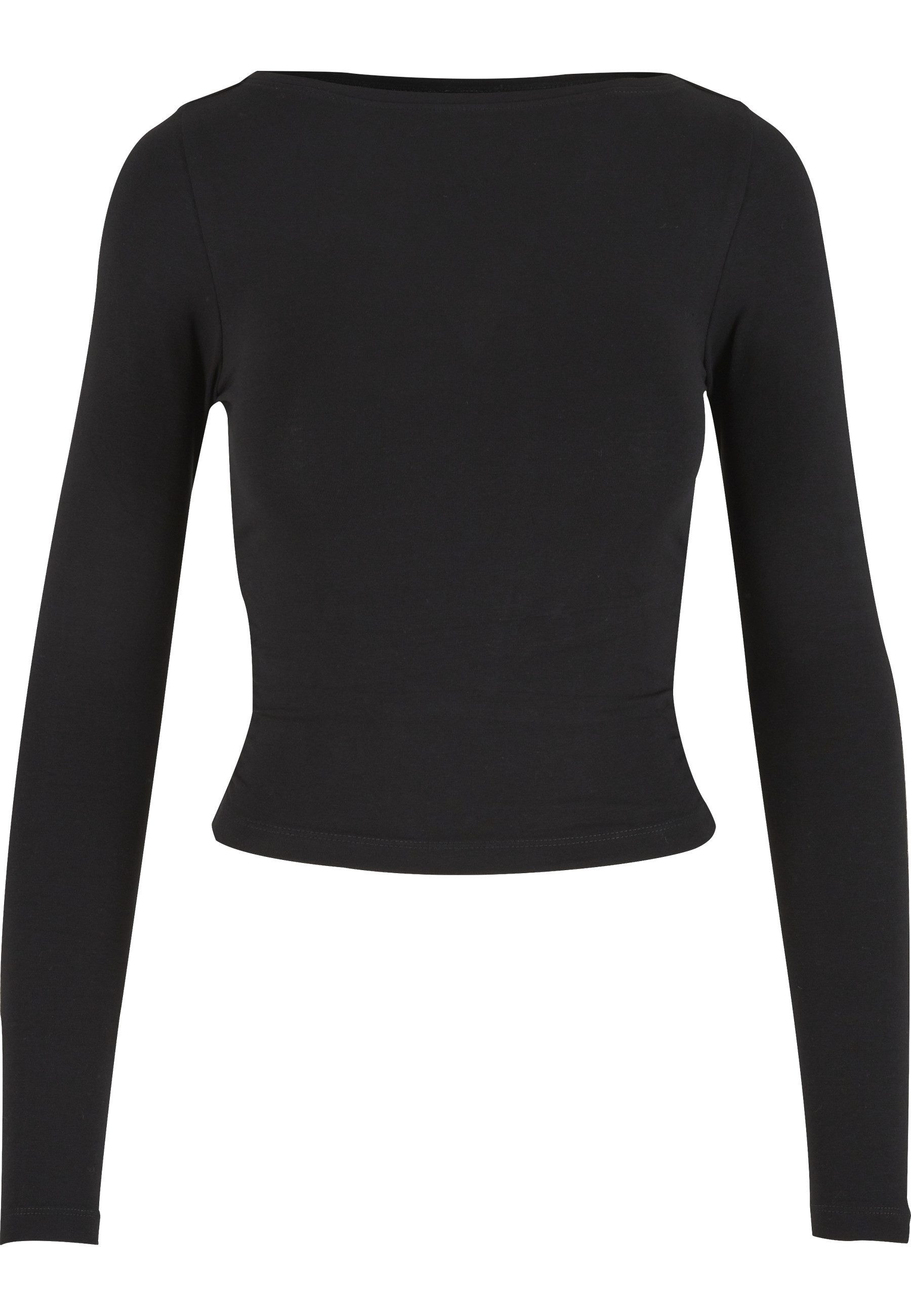 Longsleeve Urban Classics Ladies Ruffled Super Slim Longsleeve