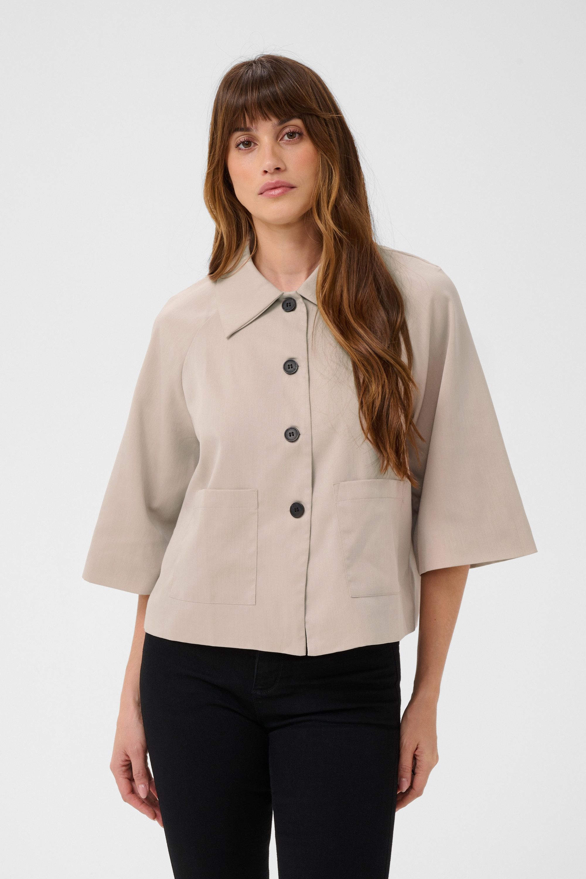 KAFFE Blusenjacke Jacke KAjulie