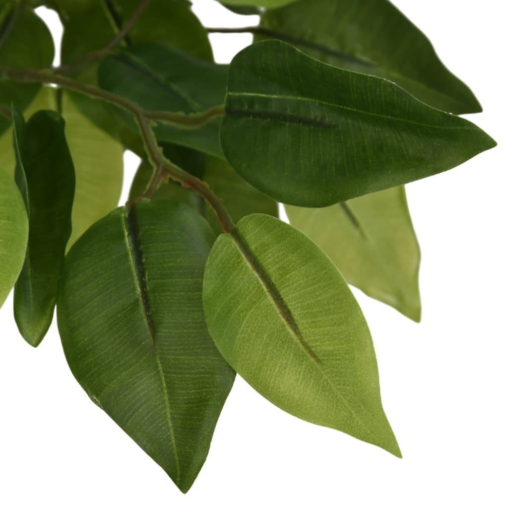 Kunstbaum Ficusbaum Künstlich 1260 Blätter 200 cm Grün, vidaXL, Höhe 200 cm – Bild 3 von 5