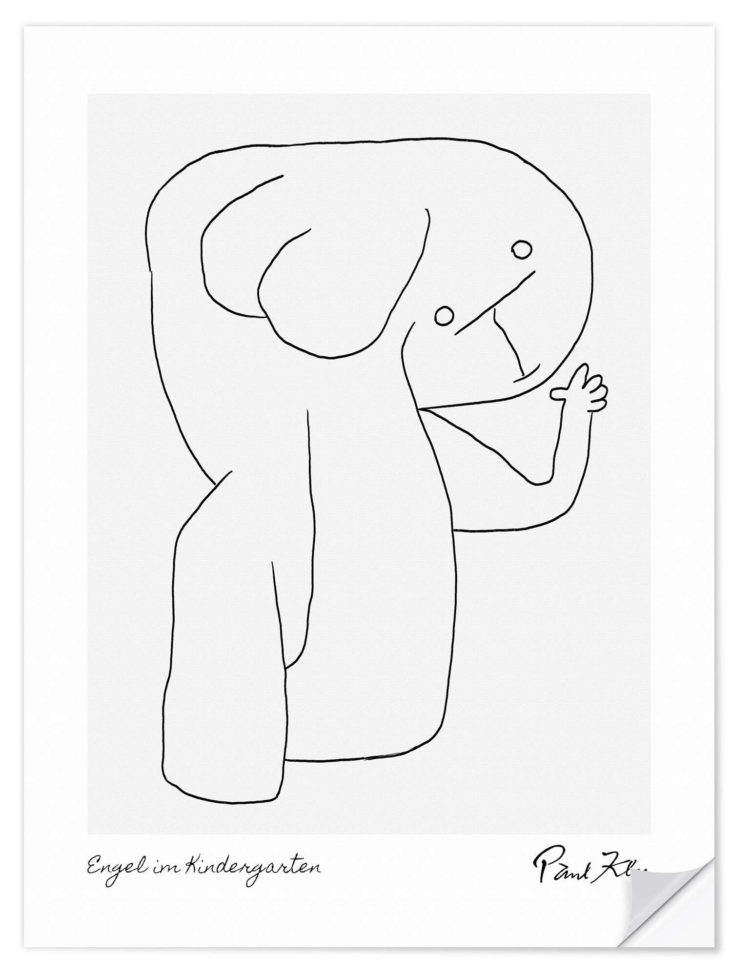 Wandfolie Paul Klee