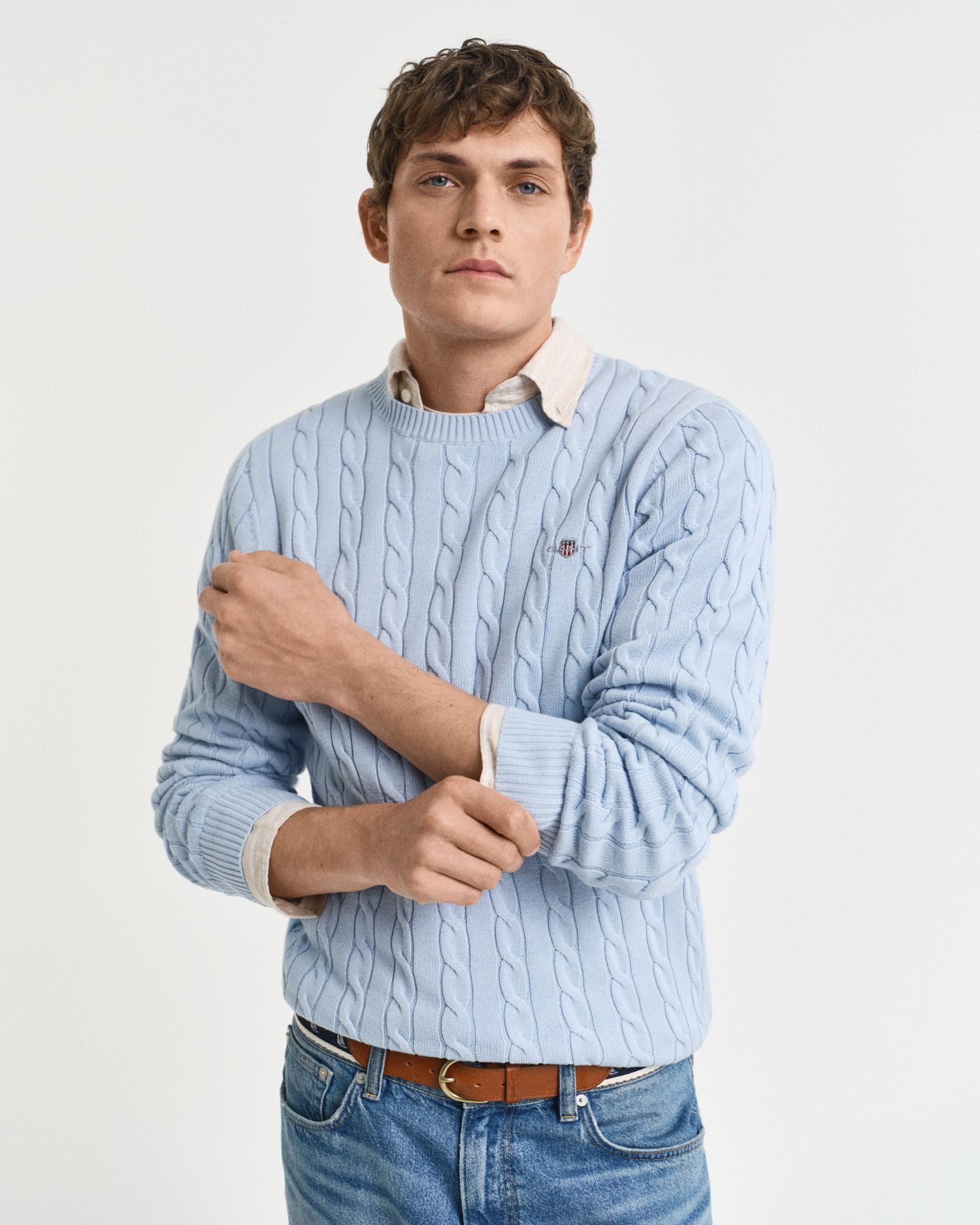 Gant Rundhalspullover günstig online kaufen