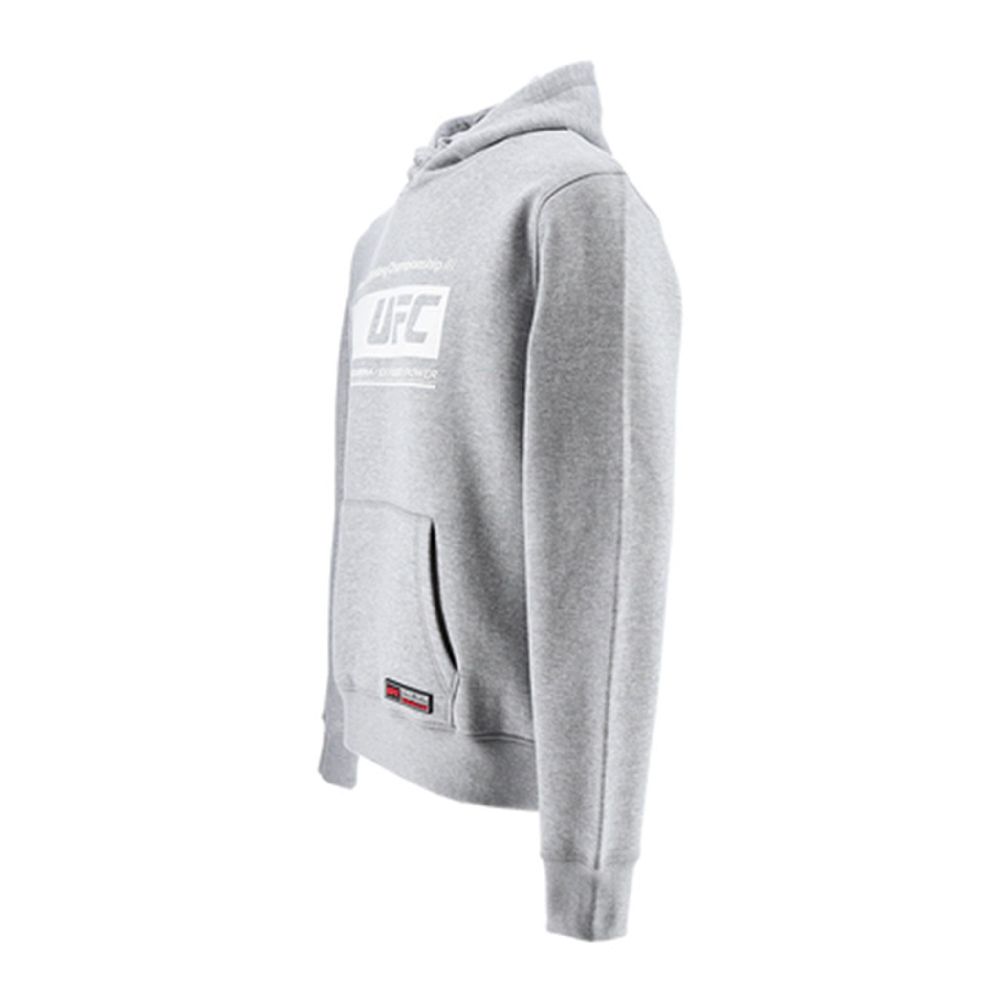 UFC Hoodie UFC Herren Hoodie Grau Melange – Bild 3 von 5