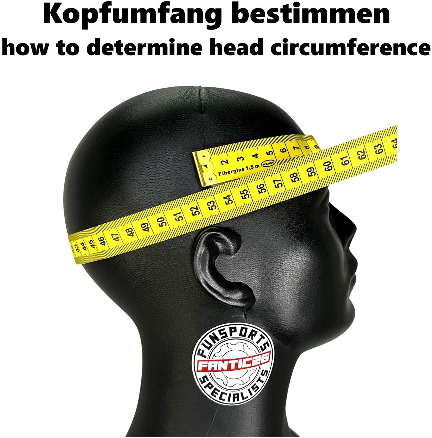 Core Action Sports Protektoren-Set Core Stunt-Scooter Skate Dirt Helm Schwarz/Logo Weiß XS/S (48-54cm)