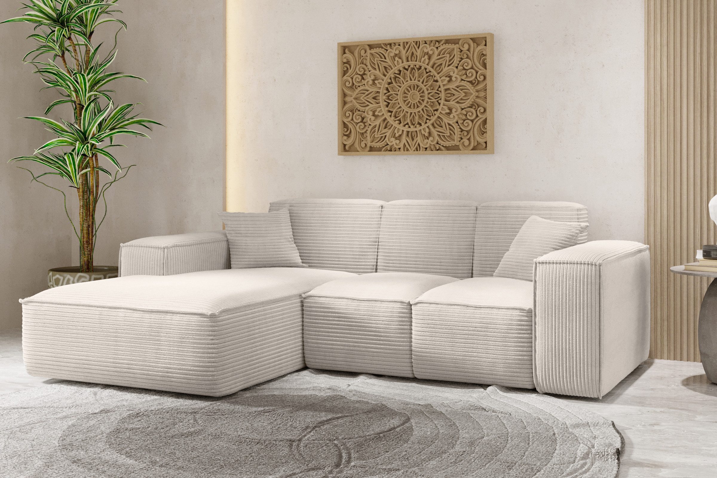Kaiser Möbel Ecksofa Eckcouch L form, günstig online kaufen