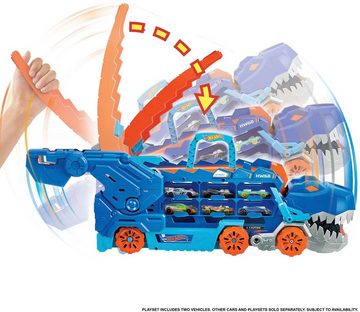 Hot Wheels Spielzeug-Transporter Ultimative Transporter, mit Rennstrecke; mit Licht und Sound
