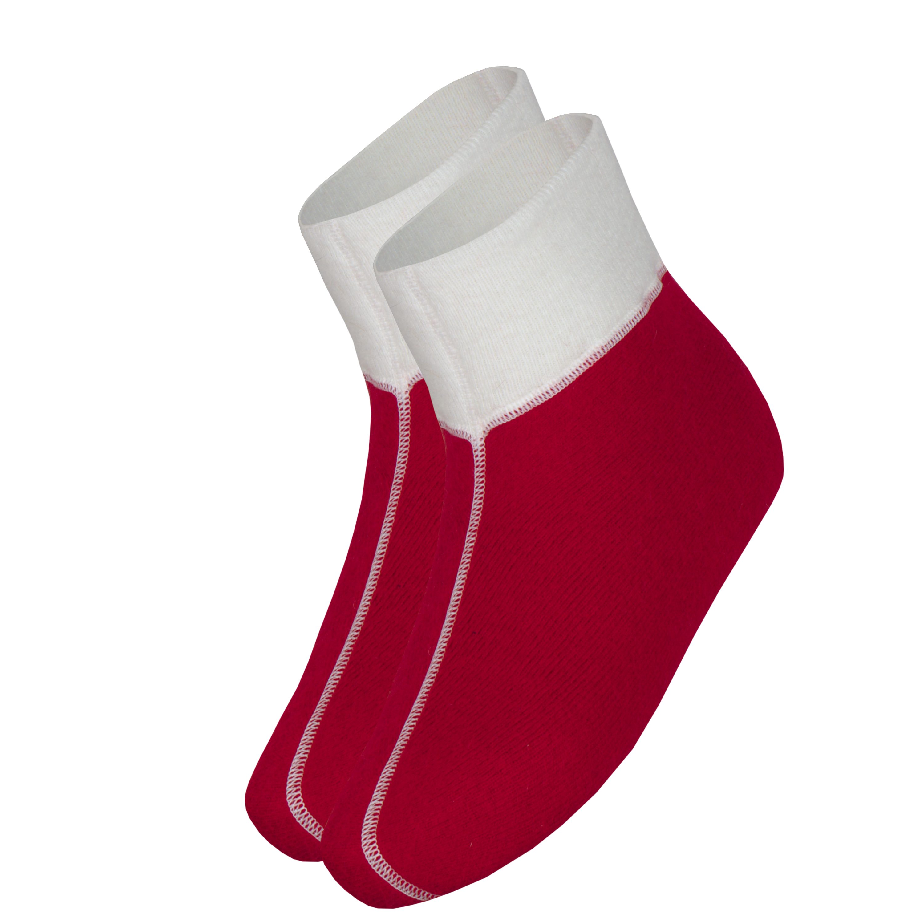 wobera NATUR Gesundheitssocken Fußwärmer/Bettsocken kuschelweich aus Merino/Baumwolle