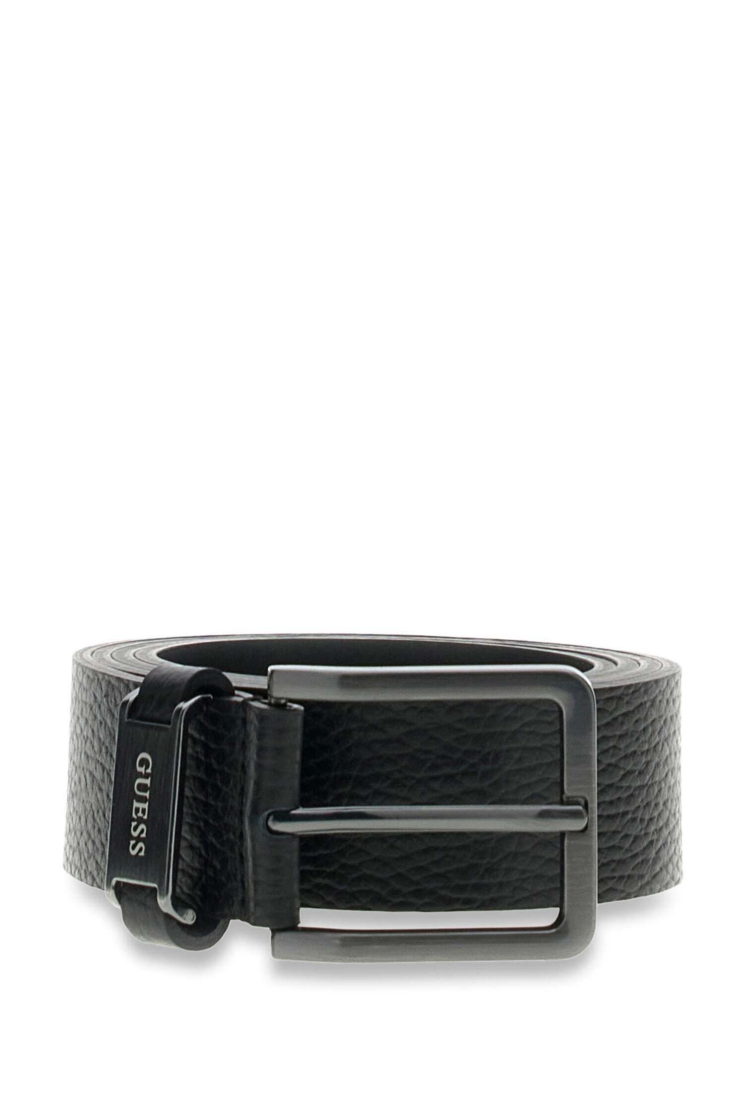 Guess Ledergürtel BELT H35 mit genarbter Struktur