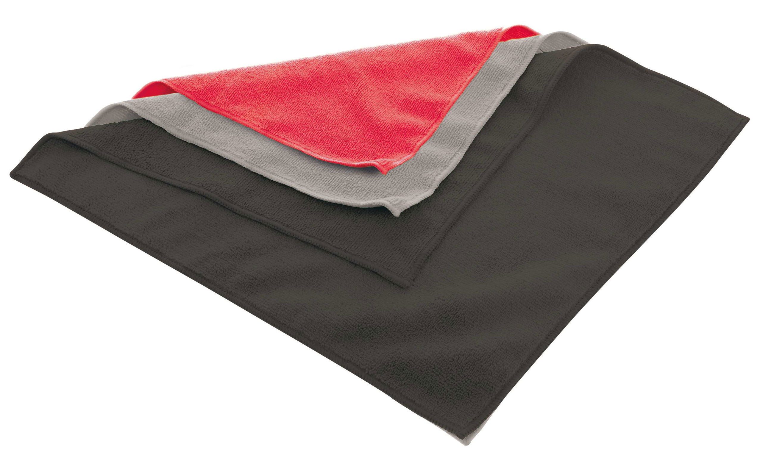 WALSER Mikrofasertücher 3er Set Reinigungstücher (Mikrofaser, 3 Mikrofasertücher, 1-tlg)