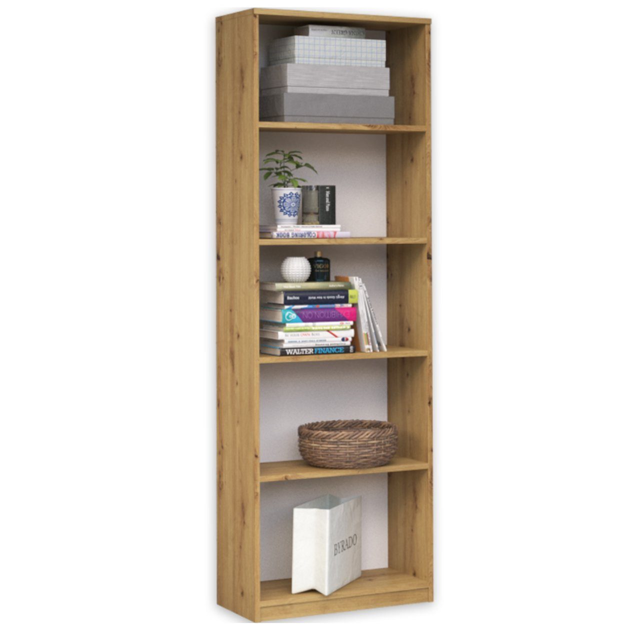 ibonto Bücherregal Vielseitiges, stilvolles Bücherschrank –Perfekt günstig online kaufen