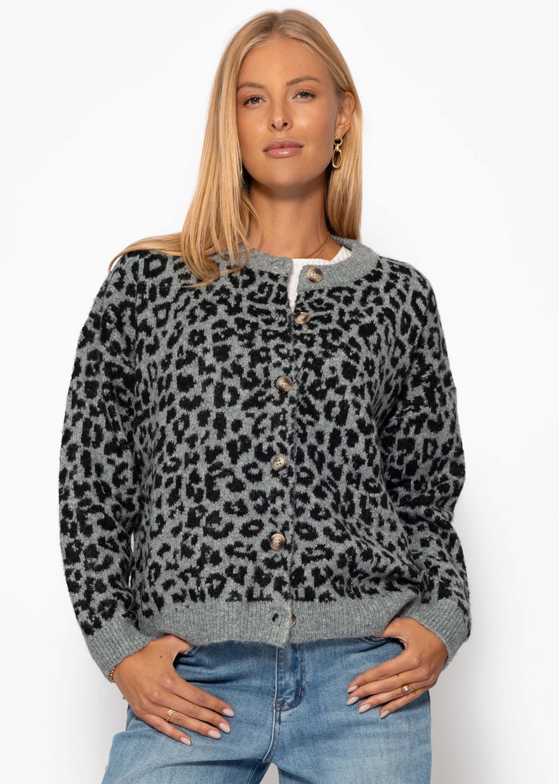 SASSYCLASSY Cardigan Lässige Oversize Strickjacke Damen günstig online kaufen