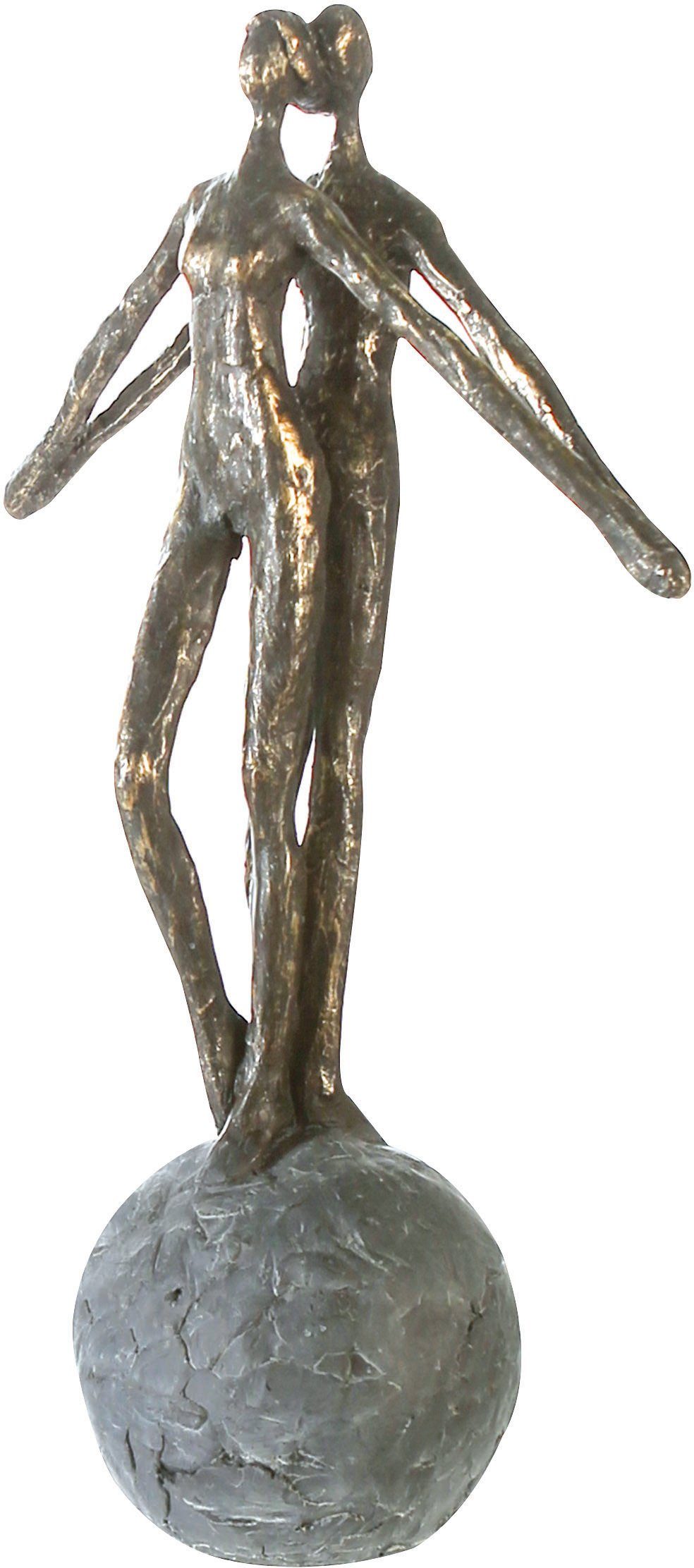 Casablanca by Gilde Dekofigur Skulptur Spruchanhänger, St), Höhe mit cm, (1 Pärchen, Dekoobjekt, 37 Encourage Wohnzimmer