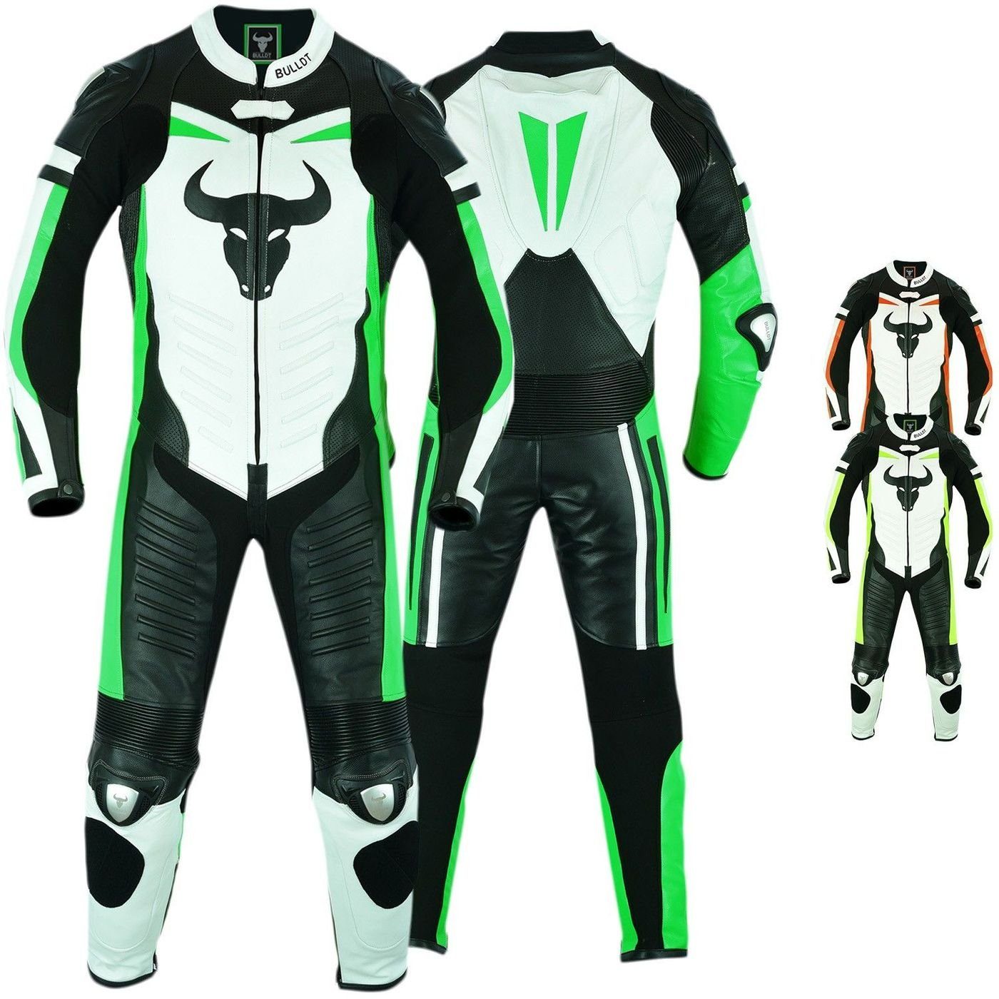 BULLDT Motorradkombi BLD413K-F BULLDT Einteiler Motorradkombi Lederkombi