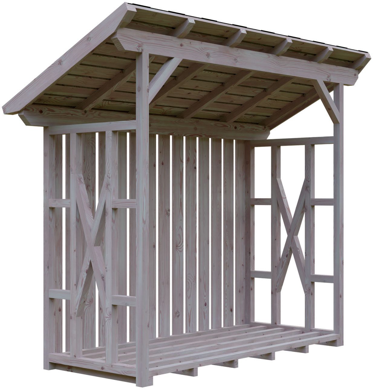 Skanholz Unterstand Lars 2, 290 x 128 cm