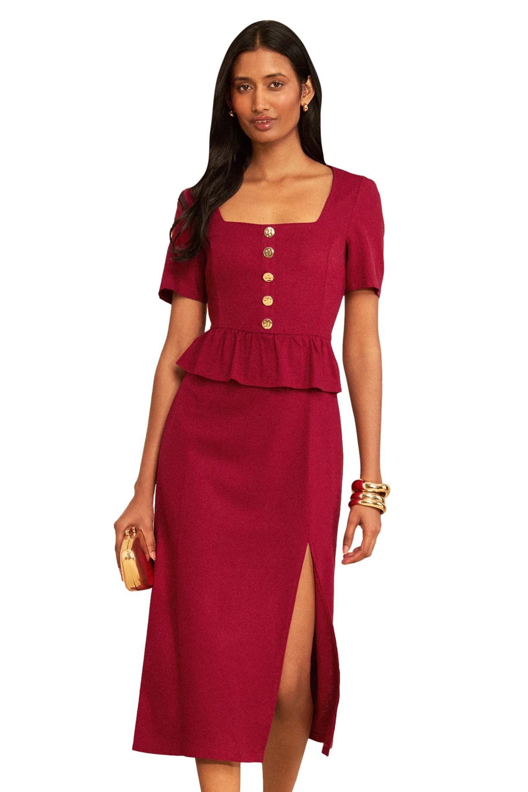 Love & Roses Blusenkleid Love & Roses Kleid (1-tlg)