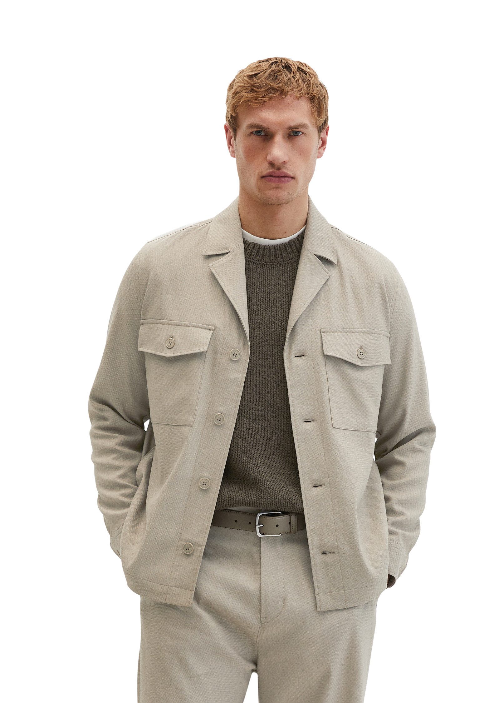 Marc O'Polo Kurzjacke aus weichem Funktionsleinen