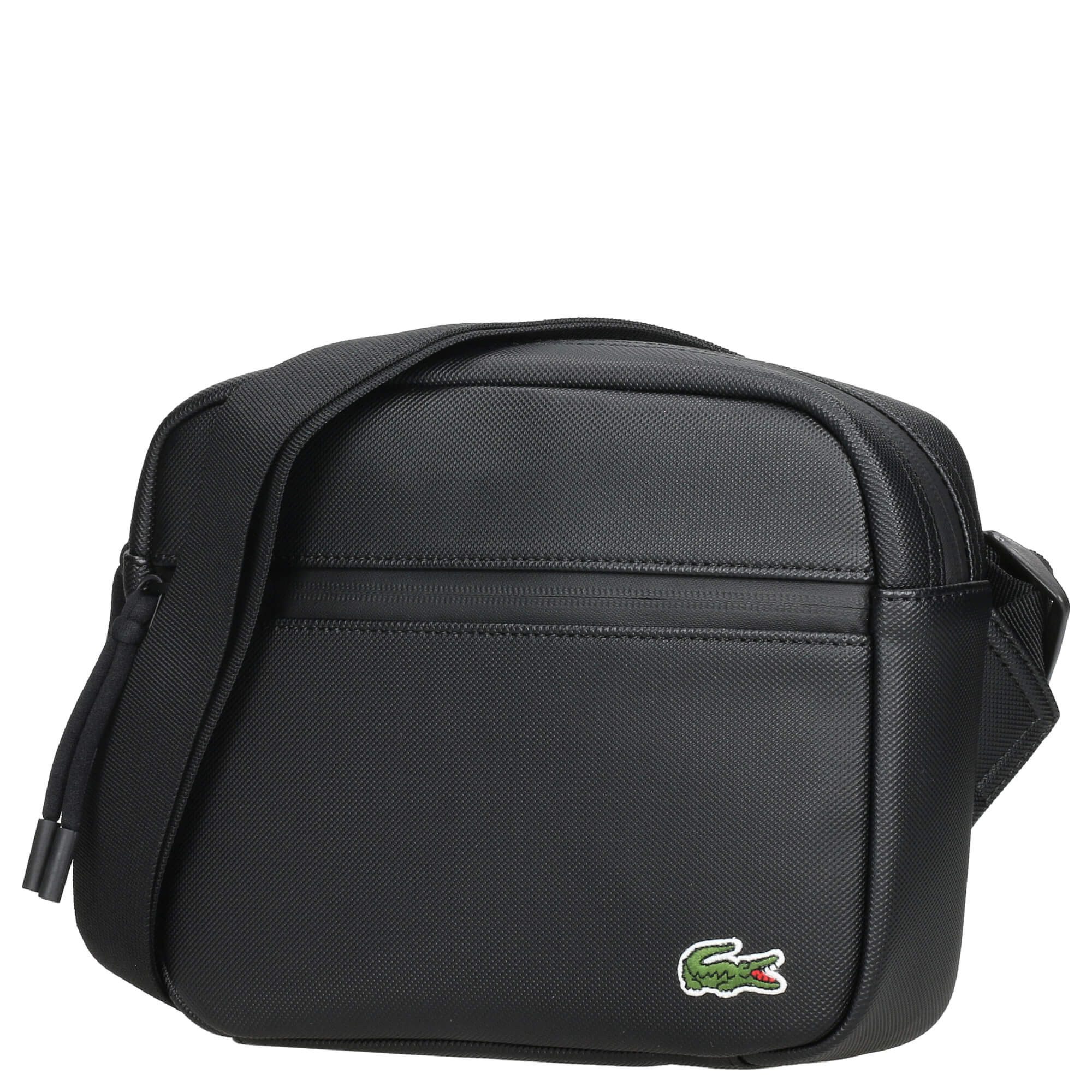 Lacoste Umhängetasche LCST Reporter - Umhängetasche 23 cm (black I) günstig online kaufen