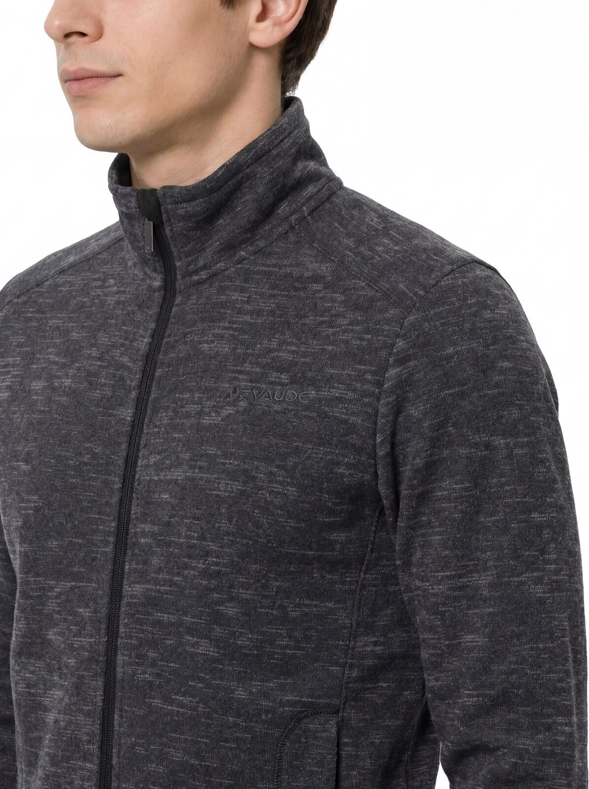 VAUDE Outdoorjacke SE Men's Tikoma Fleece Jacket II (1-St) warme Fleecejacke in Strickoptik