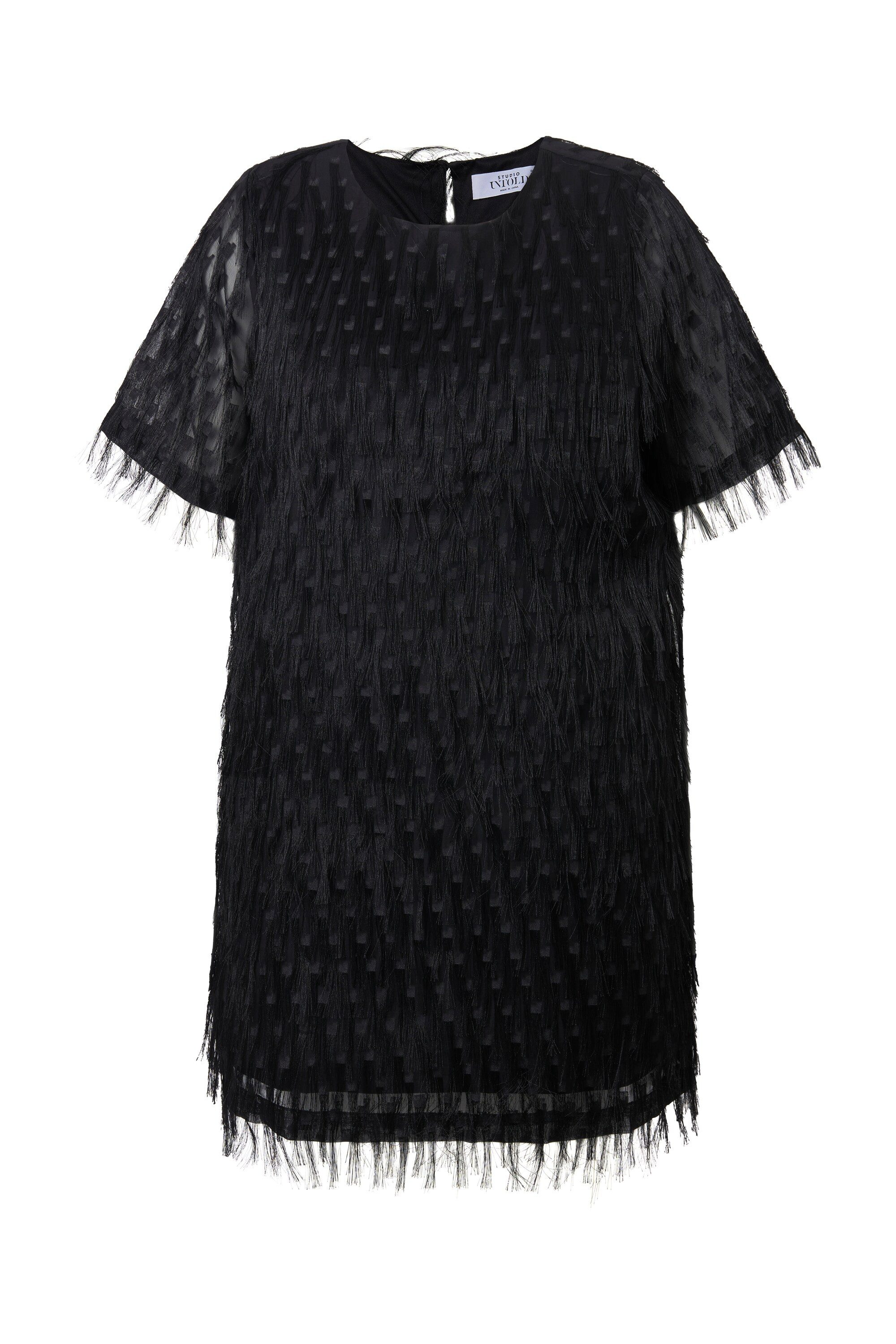 Studio Untold Cocktailkleid Minikleid Straight Loose Shape Fransen günstig online kaufen