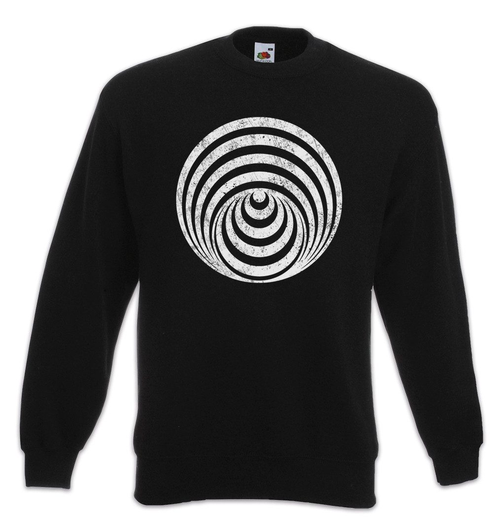 Sweatshirt Hypno Circle I Sweatshirt Kreis Kreisel Spirale Hypnose Hypnotisierend