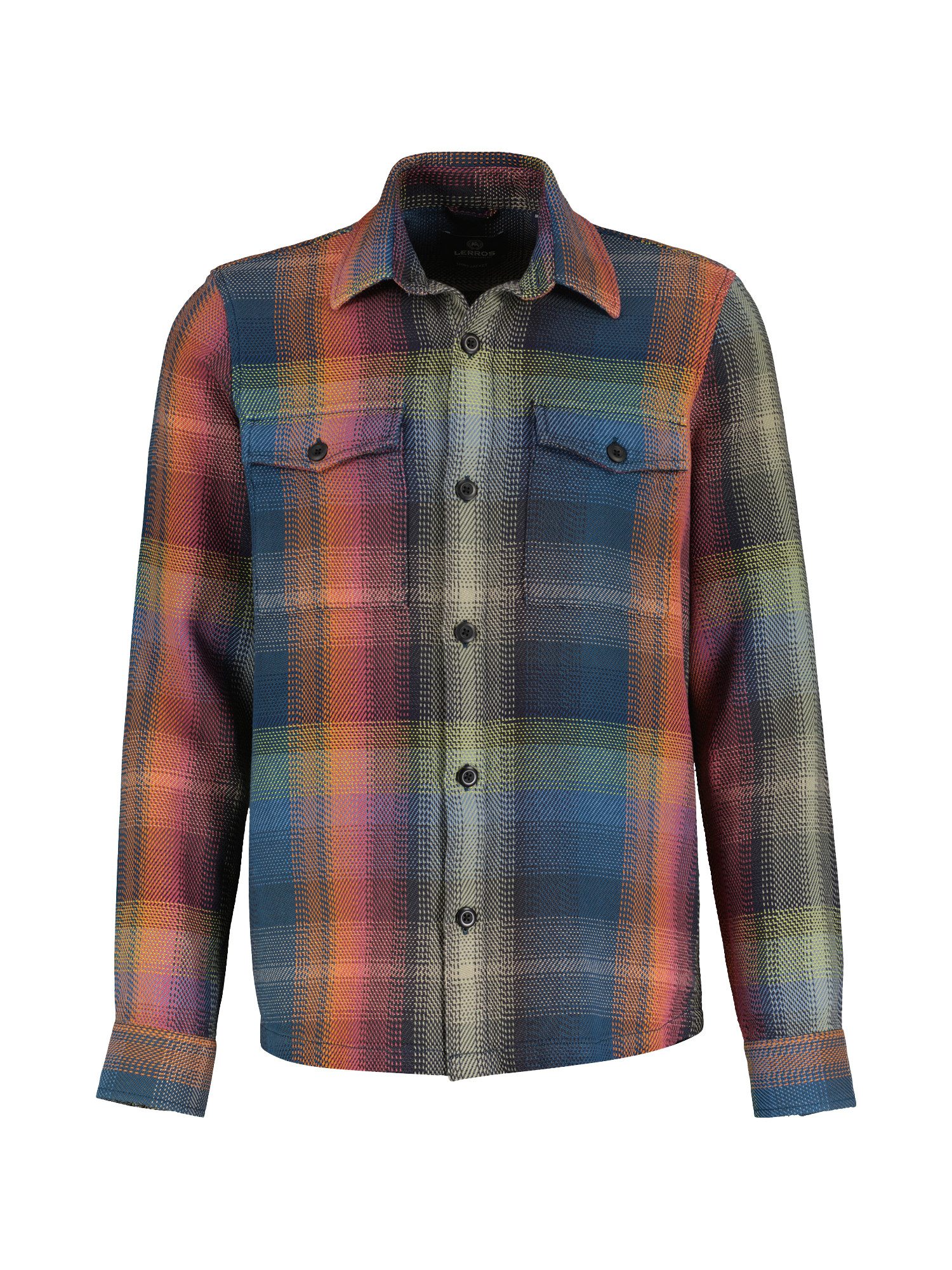 Langarmhemd Overshirt in Holzfäller-Optik