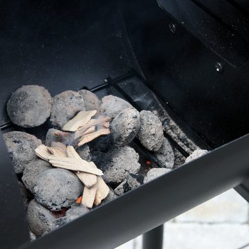 BBQ-Toro Smoker BBQ Smoker Grill, Holzkohle Grillwagen, Barbecue Holzkohlegrill
