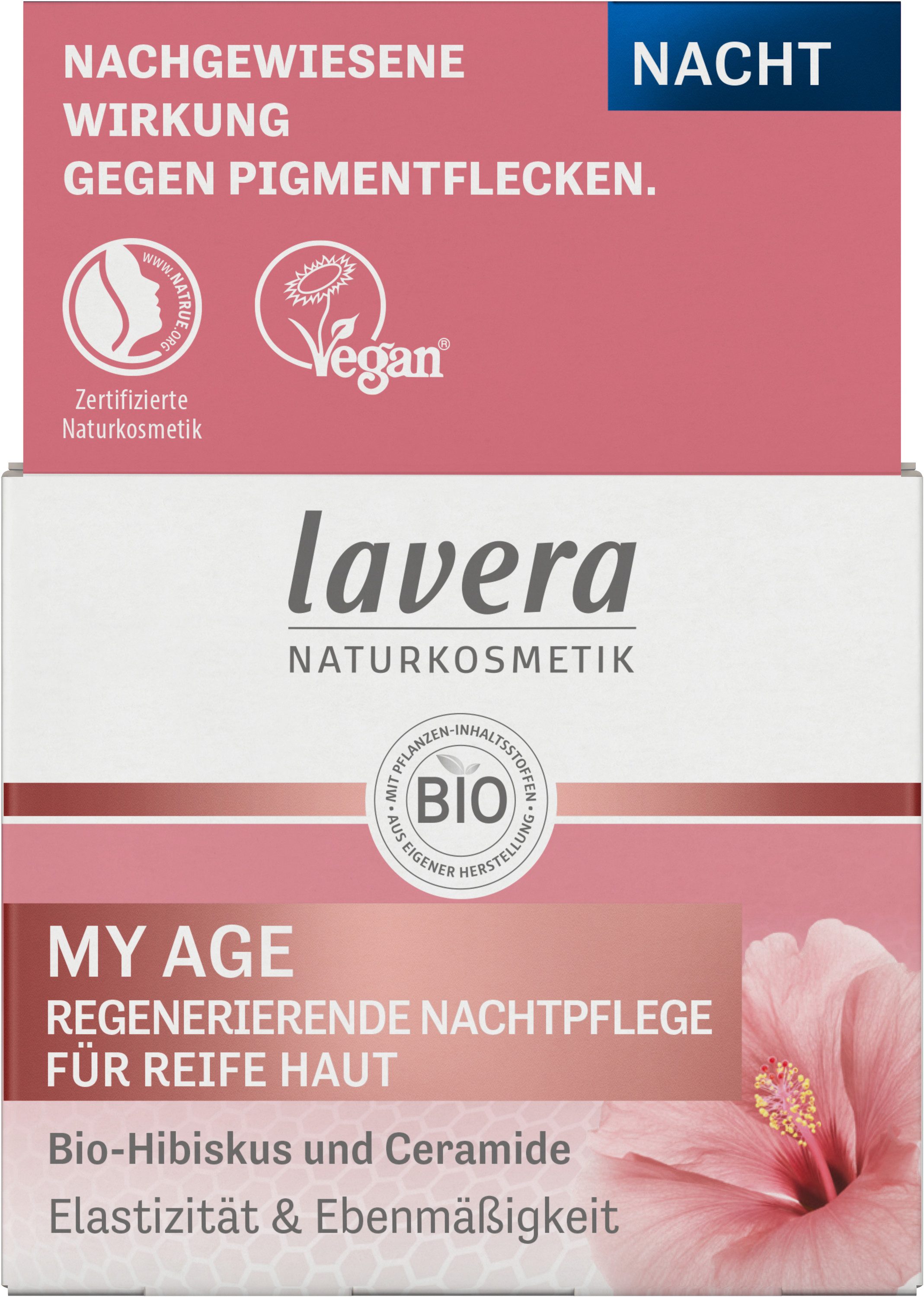 lavera Bio-Regenerierende-Nachtcreme "MY AGE", 50 ml – Bild 3 von 5