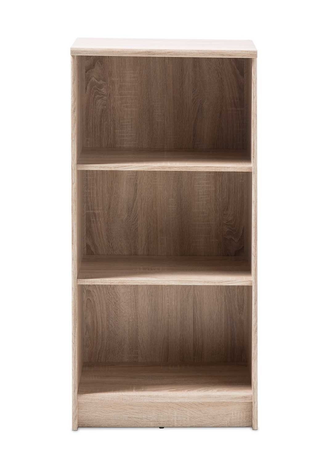Bücherregal OPTIMUS, B 54 x H 111 cm, Eichedekor Sonoma, mit 3 Fächern