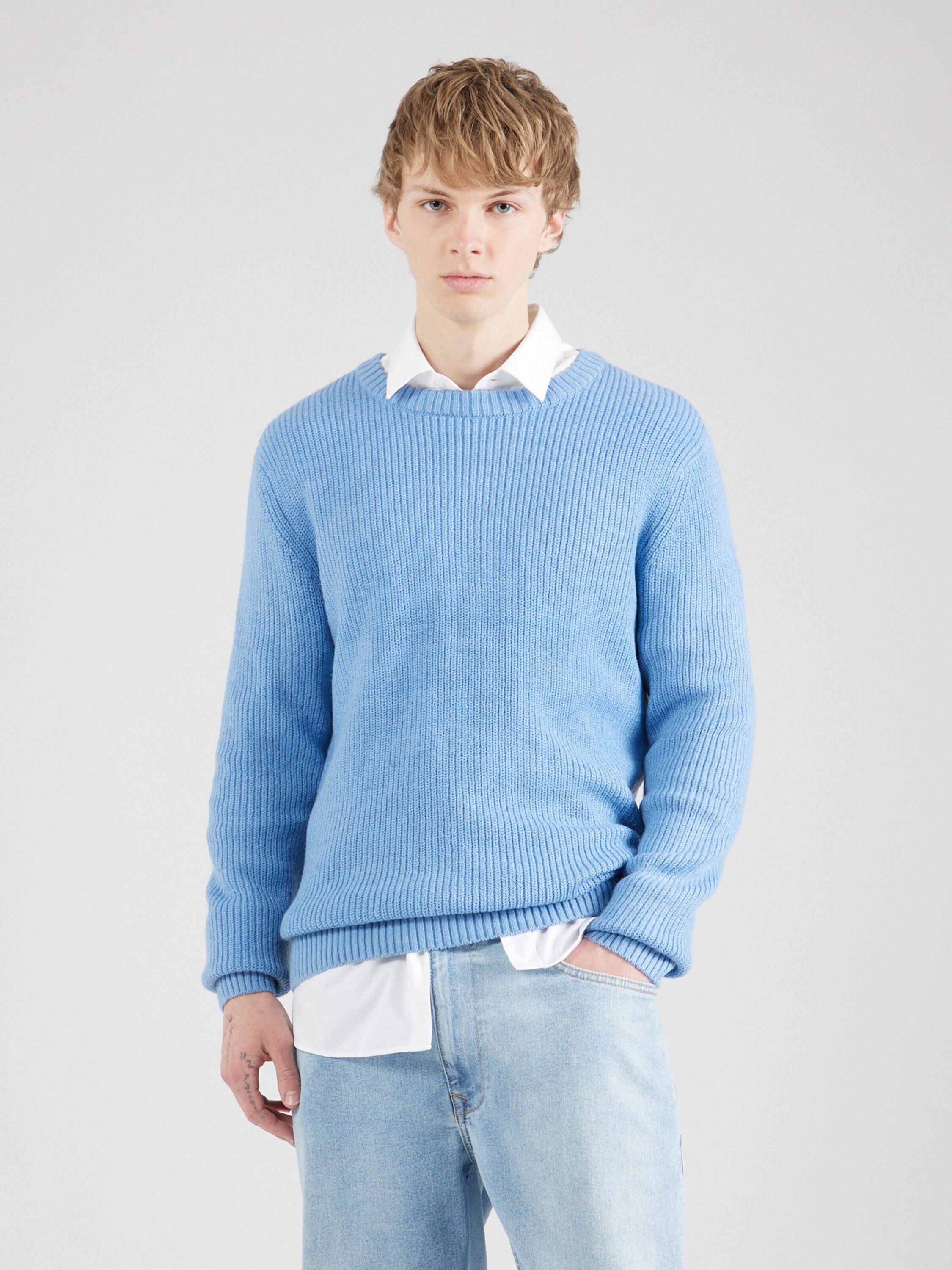 Blend Rundhalspullover (1-tlg)