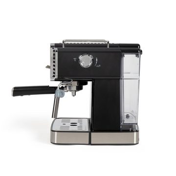 LIVOO Espressomaschine LIVOO Siebträgermaschine mit Milchaufschäumer Espressomaschine