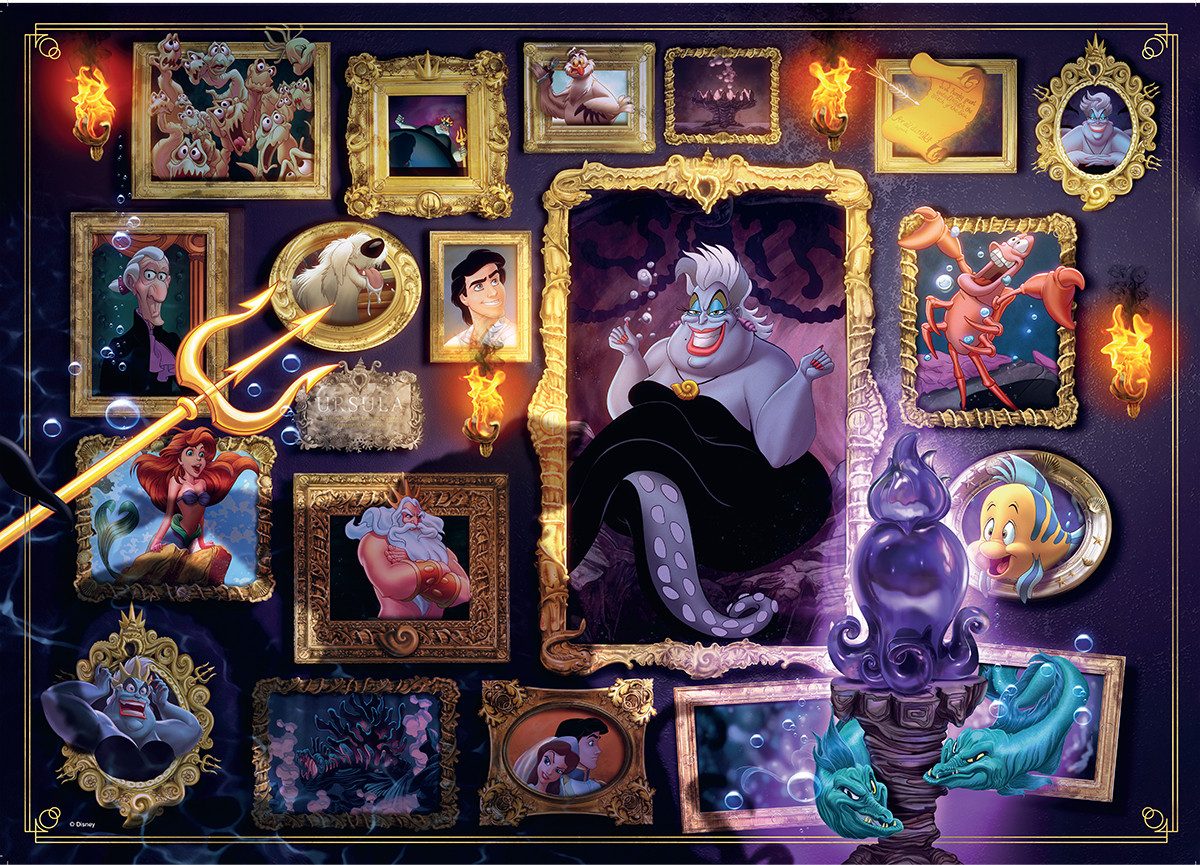 Ravensburger Puzzle Disney Villainous, Ursula, 1000 Puzzleteile, Made in Ge günstig online kaufen