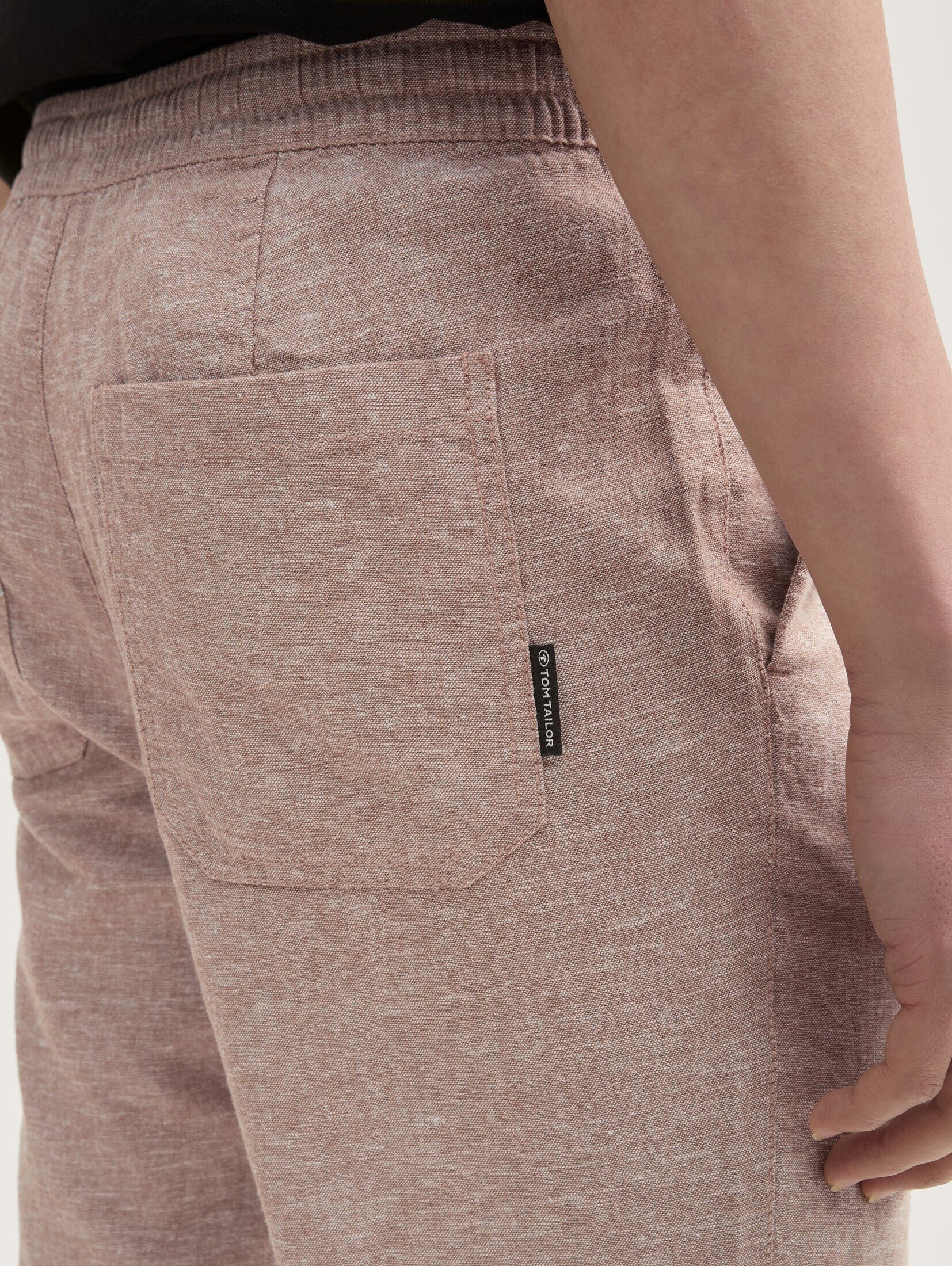 TOM TAILOR Chinohose Hosen & Chino Regular Chino Hose mit Leinenanteil