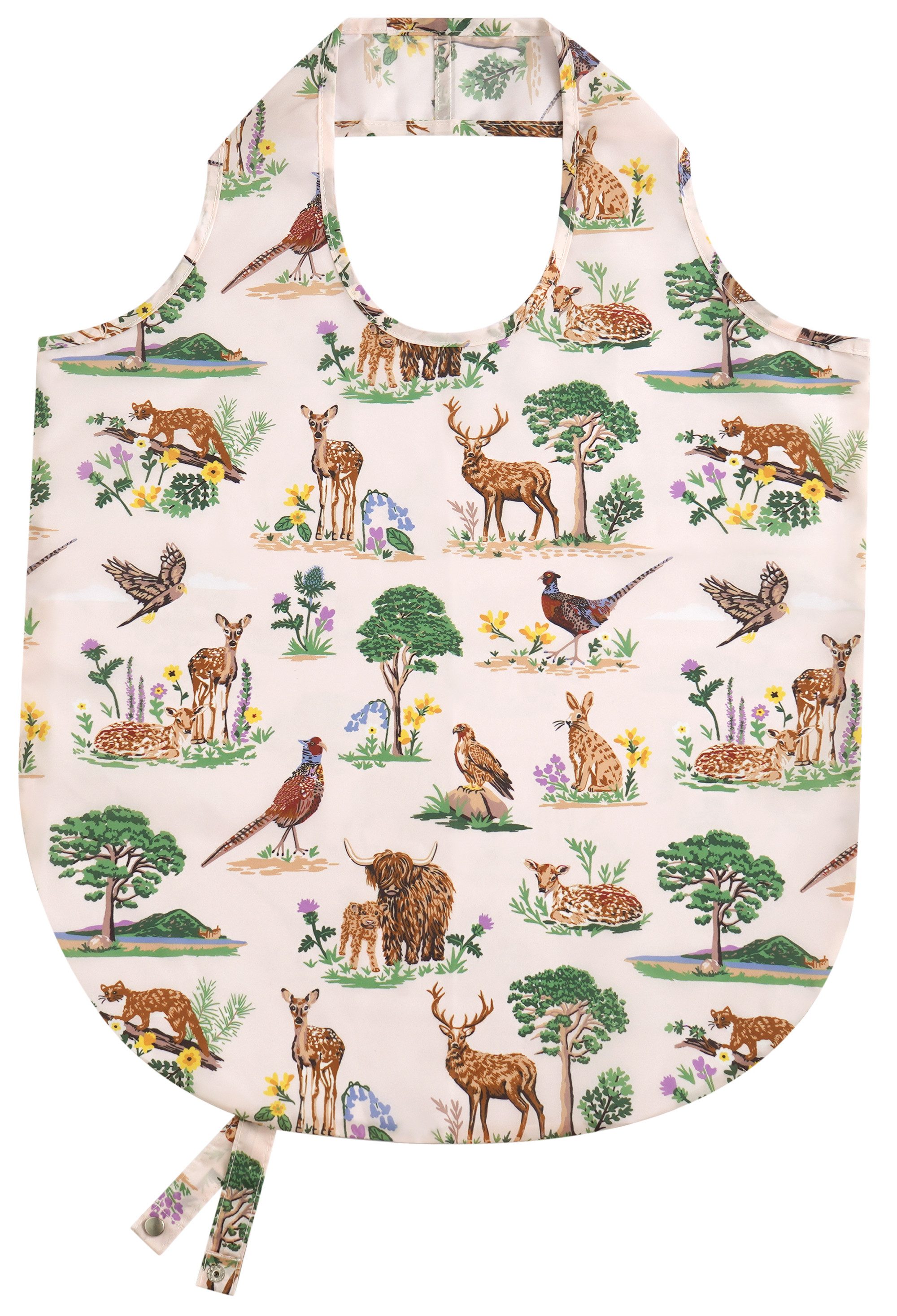 Ulster Weavers Einkaufsbeutel Thistlewood, faltbare Einkaufstasche incl. Tragegriffe ca.46x61cm Roll-up-Tasche